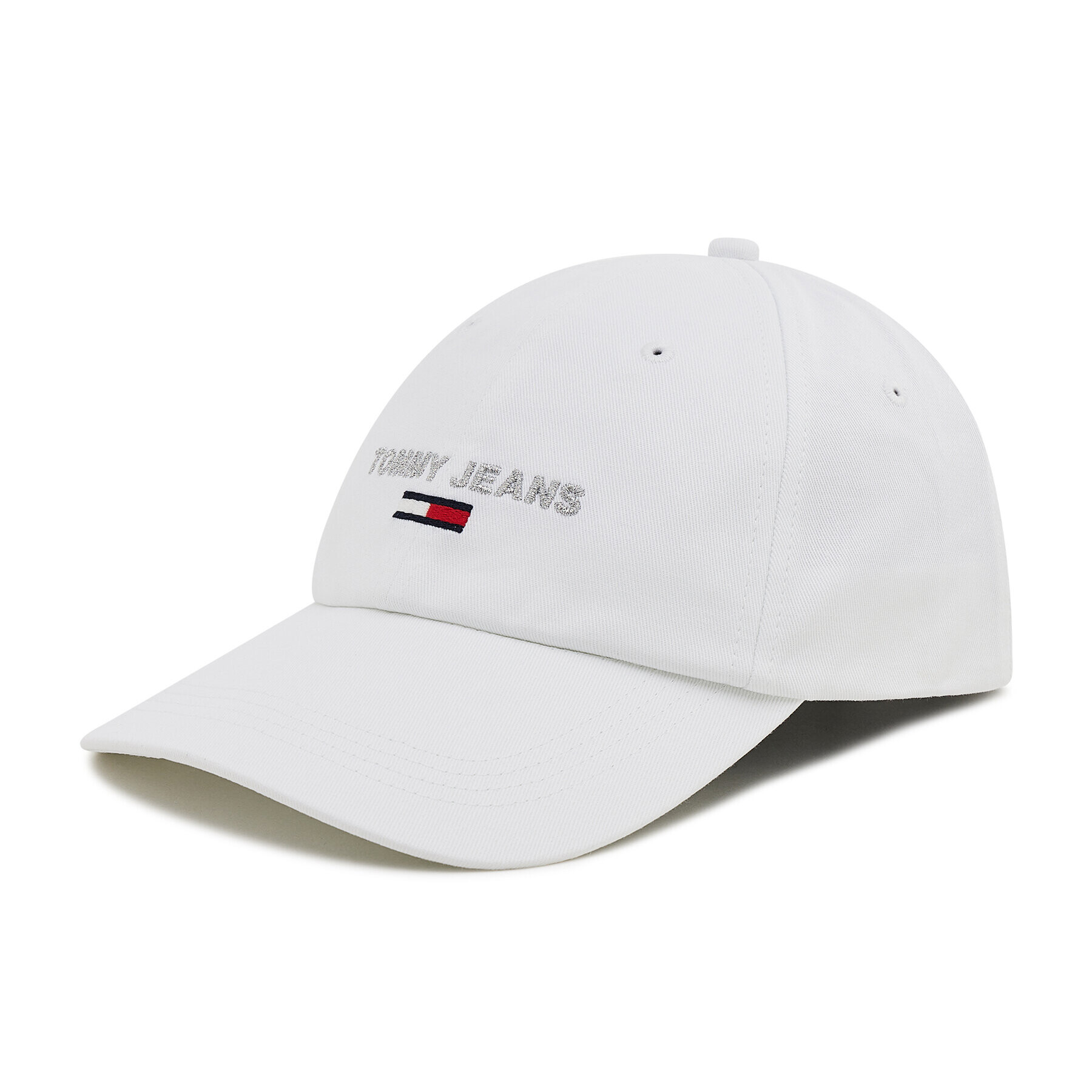 Tommy Jeans Șapcă Sport Cap AW0AW10188 Alb - Pled.ro