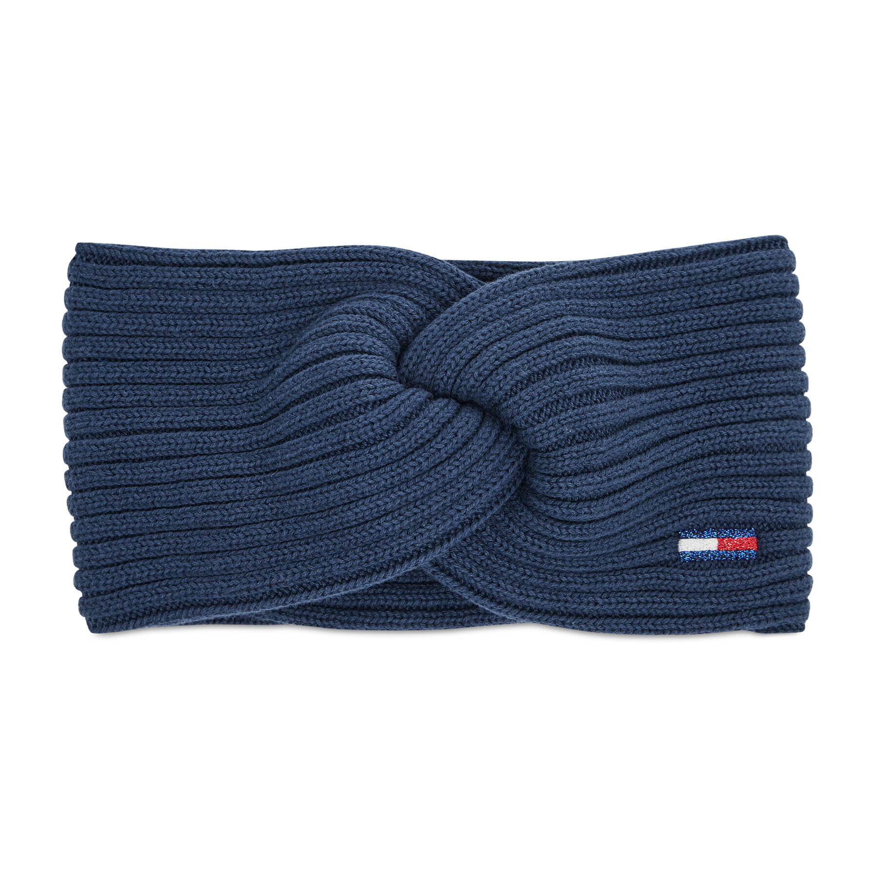 Tommy Jeans Bentiță Twj Ess Flag Headband AW0AW10706 Bleumarin - Pled.ro