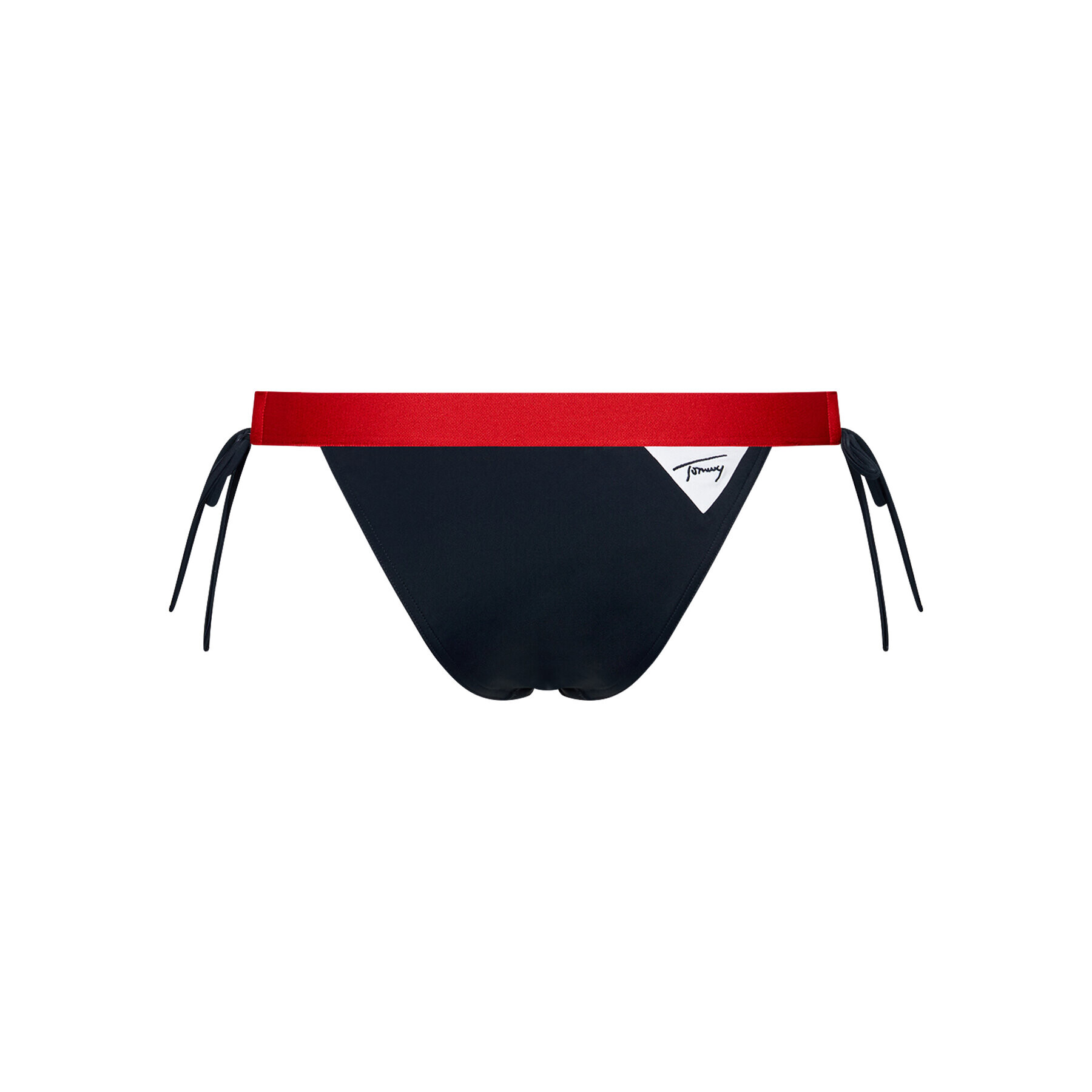 Tommy Jeans Bikini partea de jos Cheeky String UW0UW02944 Bleumarin - Pled.ro