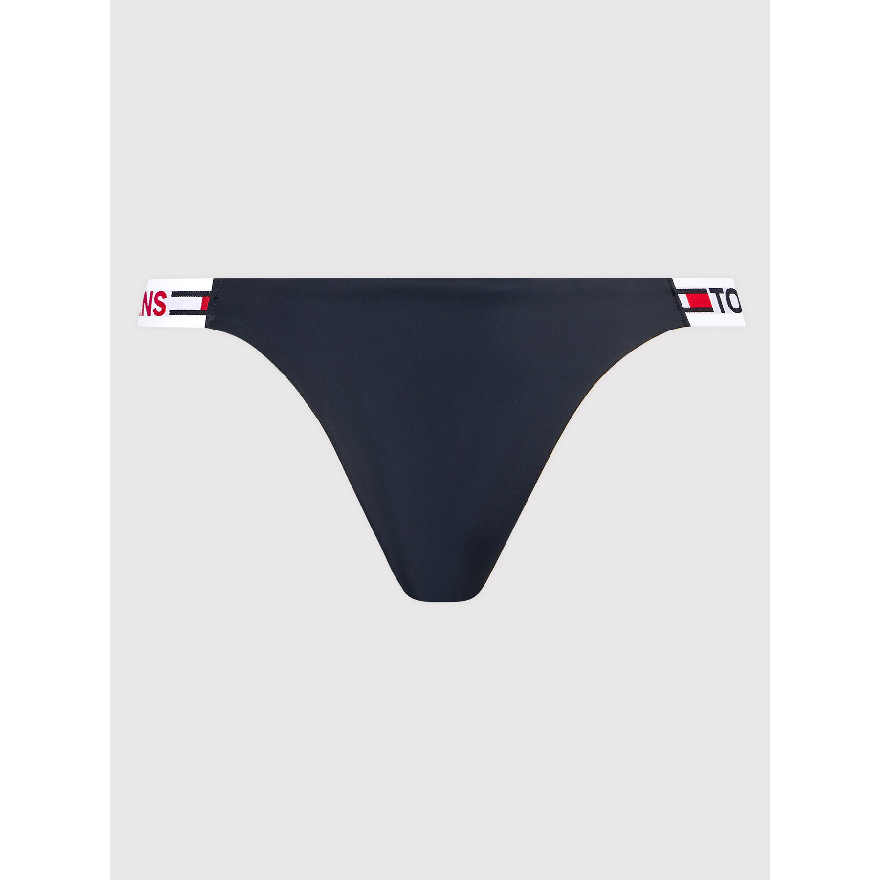 Tommy Jeans Bikini partea de jos High Leg Cheeky UW0UW03400 Colorat - Pled.ro