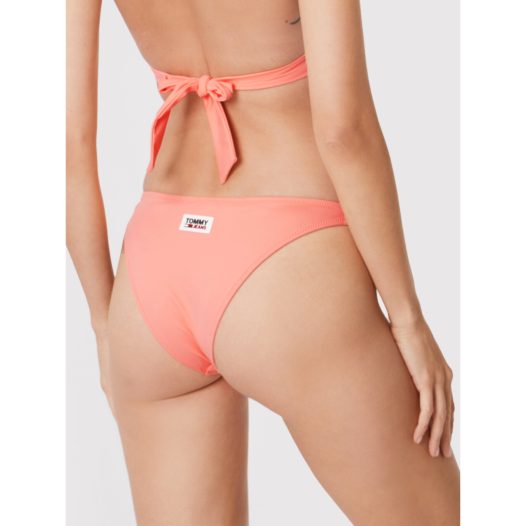 Tommy Jeans Bikini partea de jos UW0UW03373 Portocaliu - Pled.ro