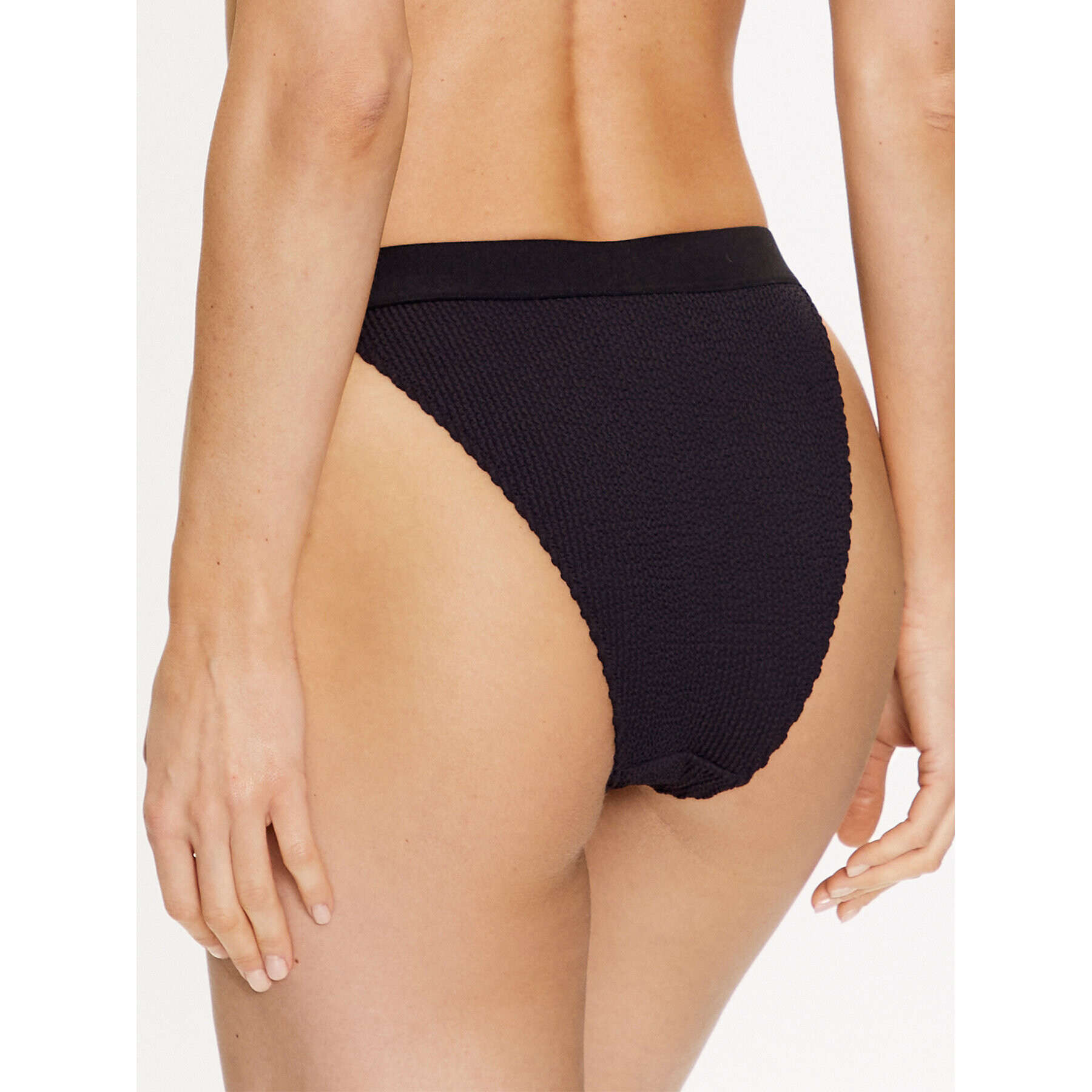 Tommy Jeans Bikini partea de jos UW0UW04491 Negru - Pled.ro