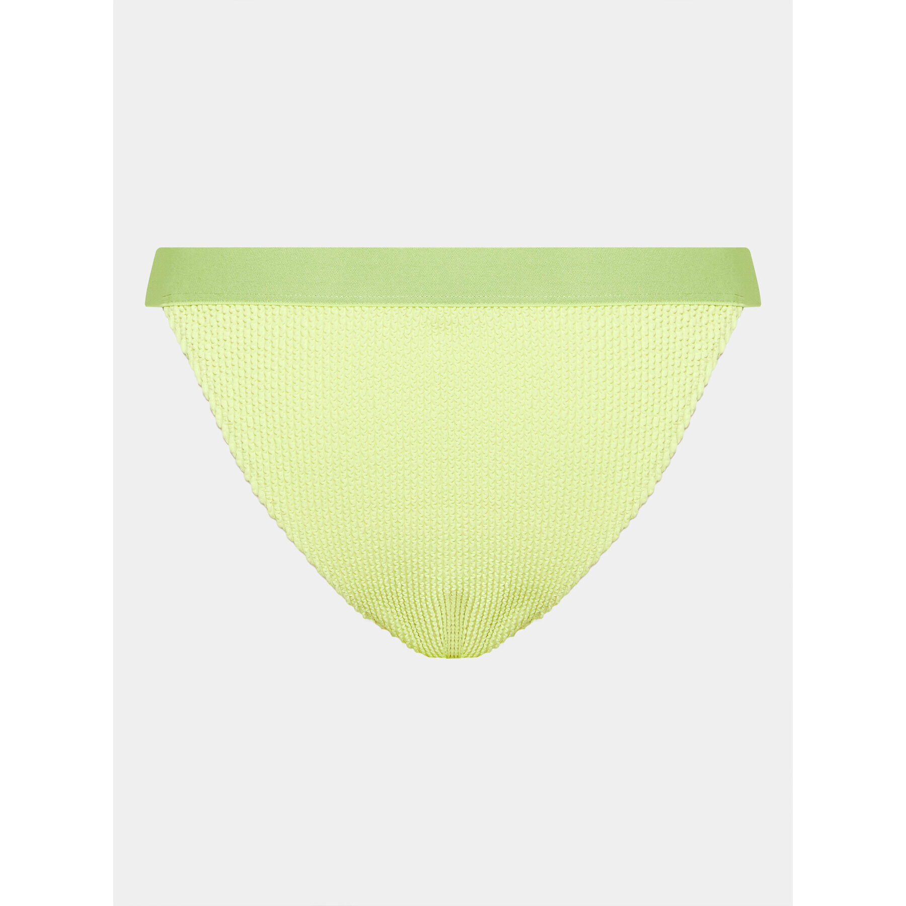 Tommy Jeans Bikini partea de jos UW0UW04491 Verde - Pled.ro