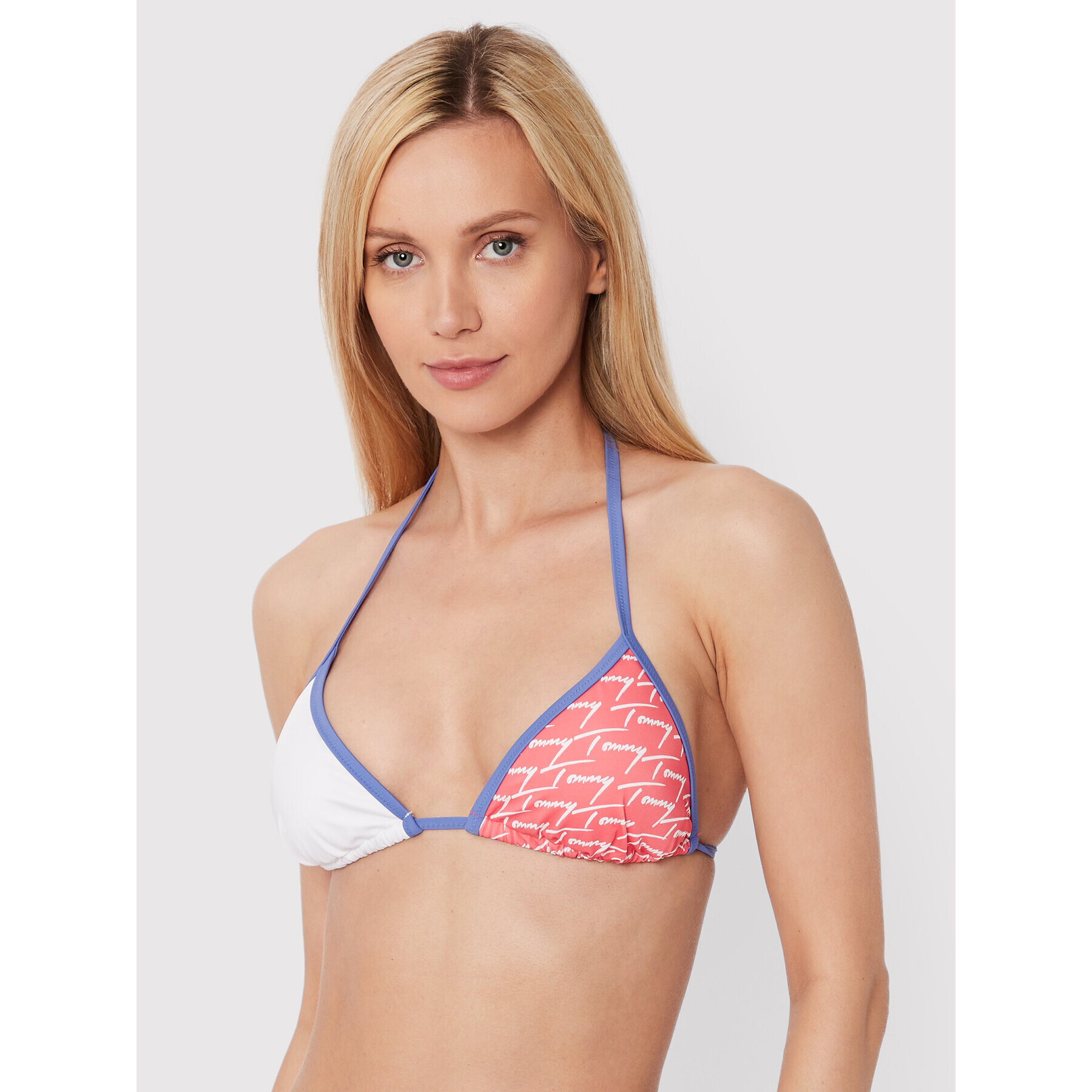 Tommy Jeans Bikini partea de sus UW0UW03724 Colorat - Pled.ro