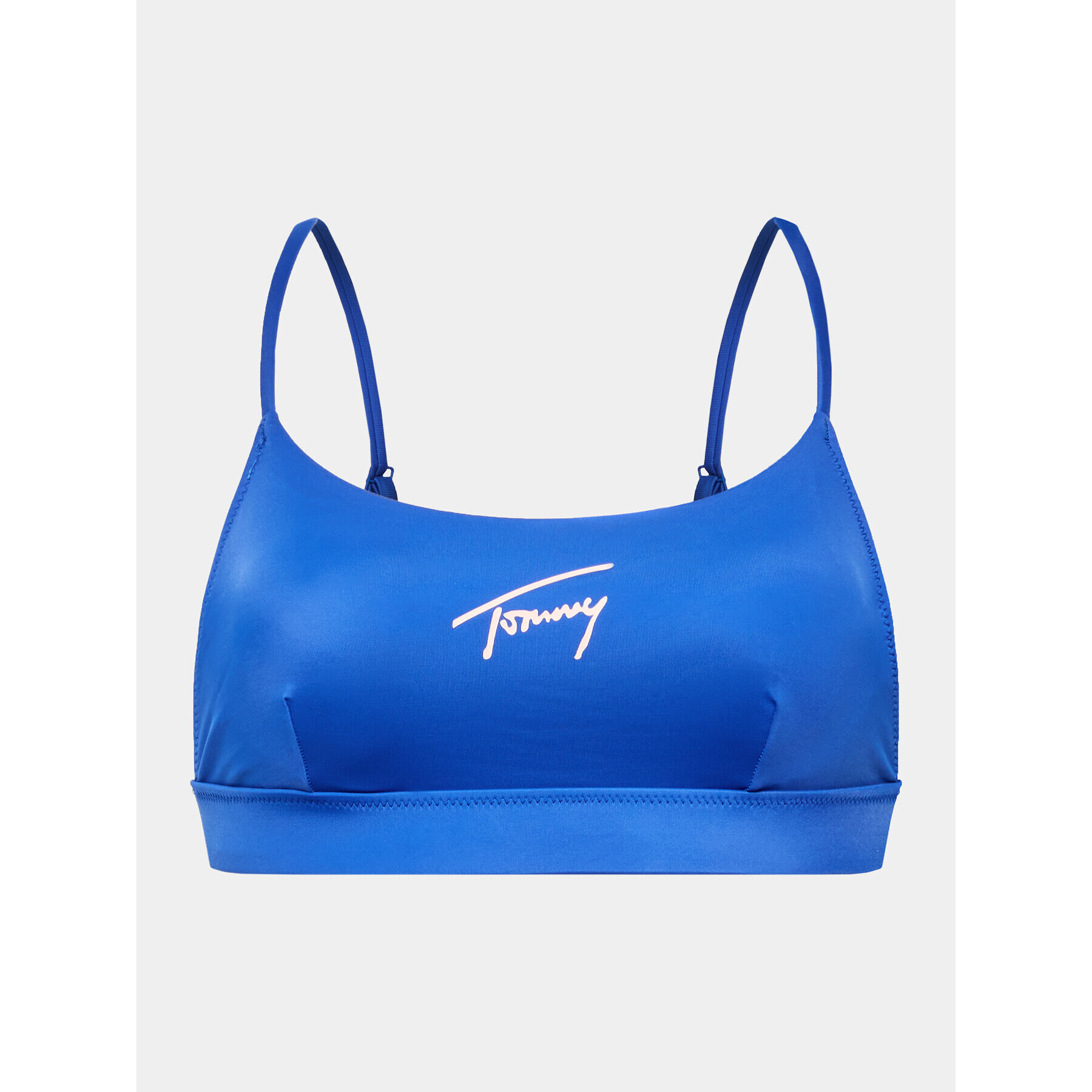 Tommy Jeans Bikini partea de sus UW0UW04085 Albastru - Pled.ro