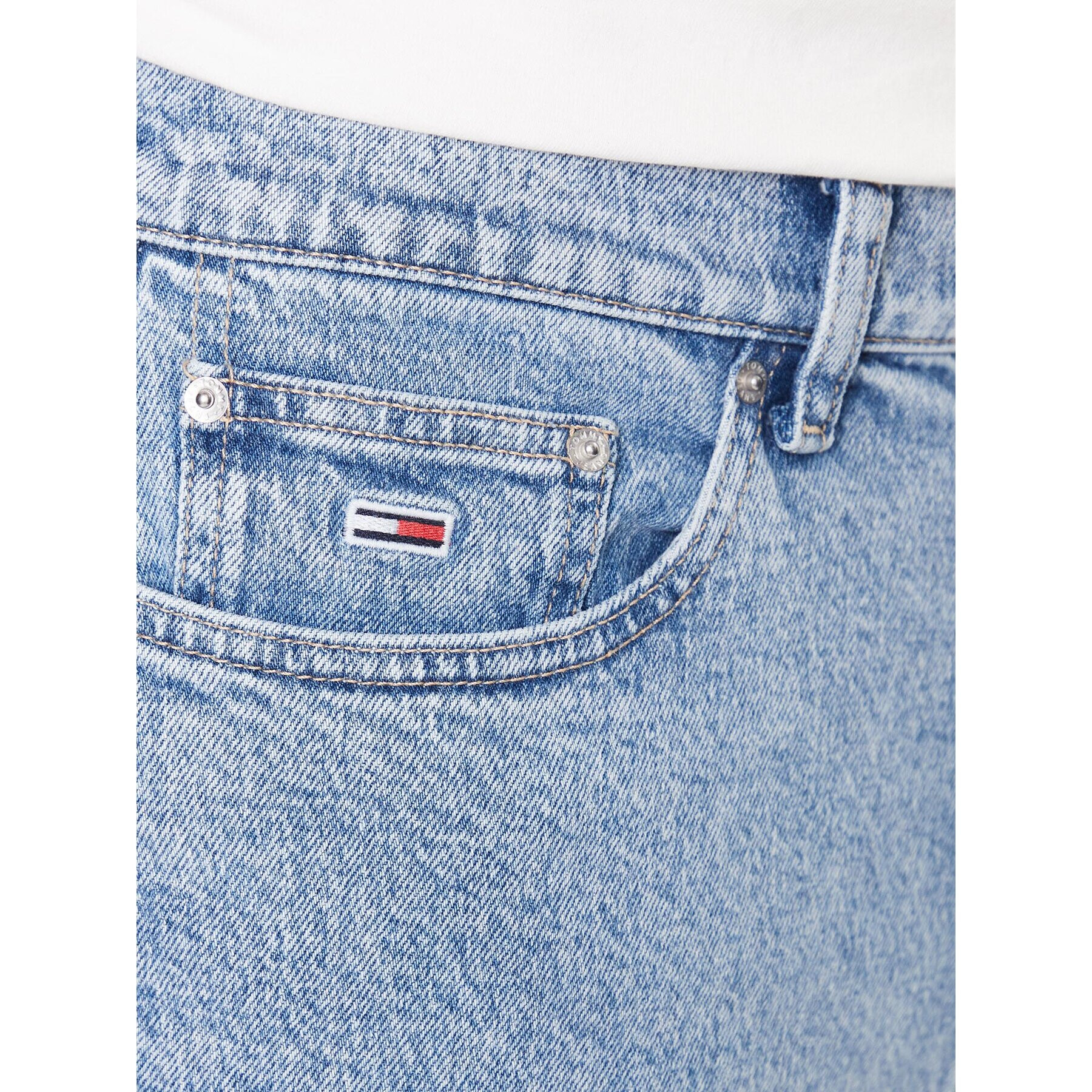 Tommy Jeans Blugi DM0DM16675 Albastru Loose Fit - Pled.ro