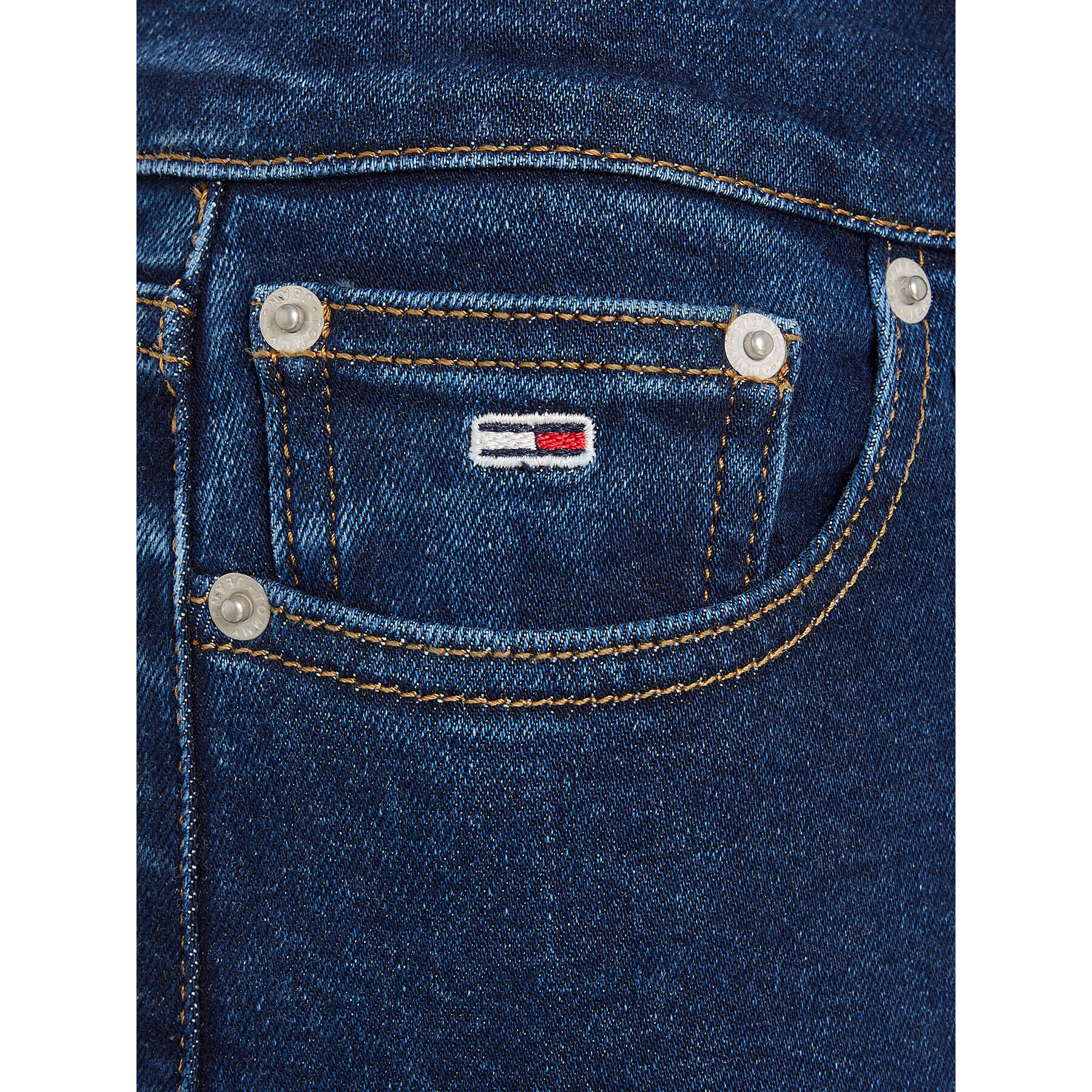 Tommy Jeans Blugi DW0DW16007 Bleumarin Skinny Fit - Pled.ro