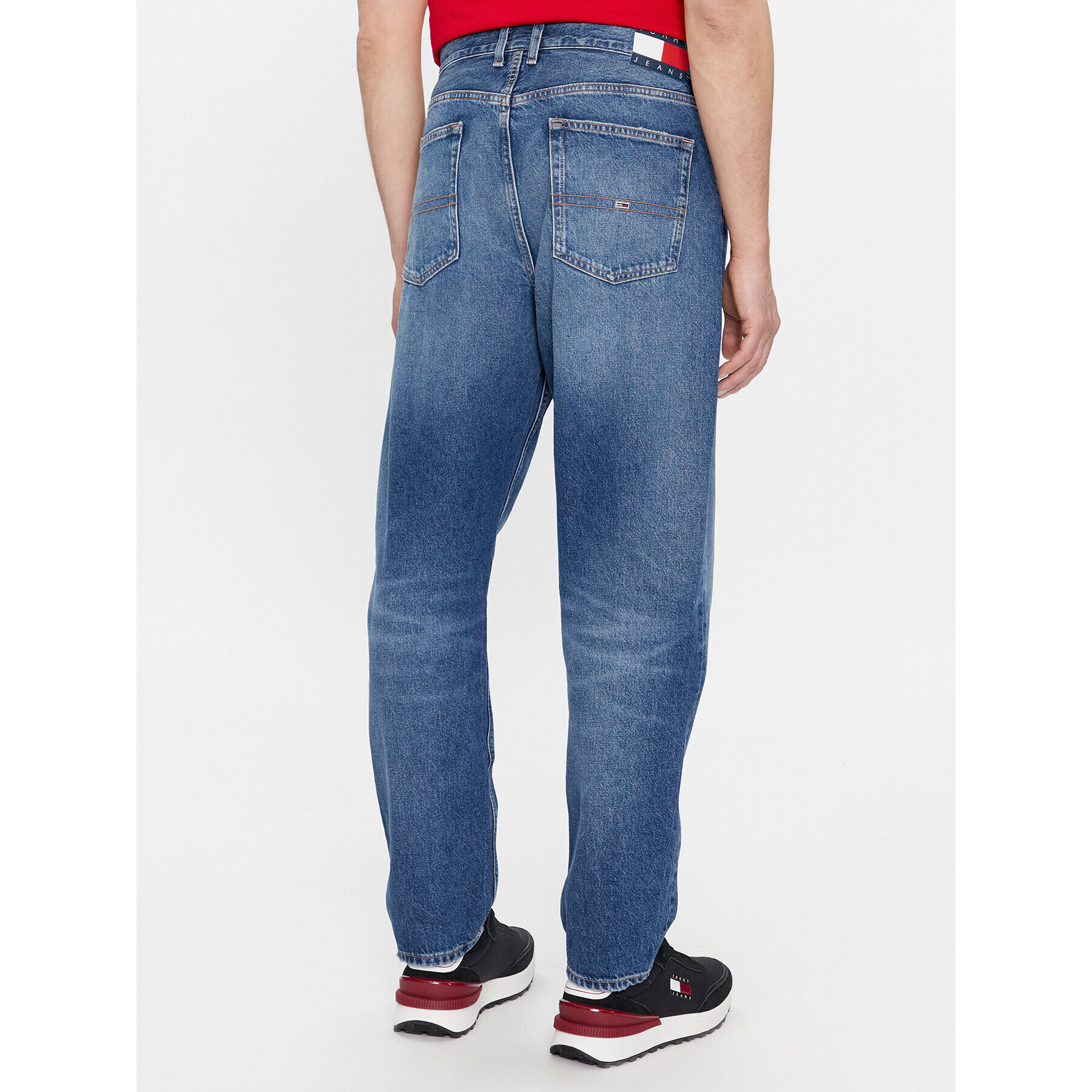 Tommy Jeans Blugi Isaac Rlxd Tapered Ah6037 DM0DM18224 Bleumarin Relaxed Fit - Pled.ro