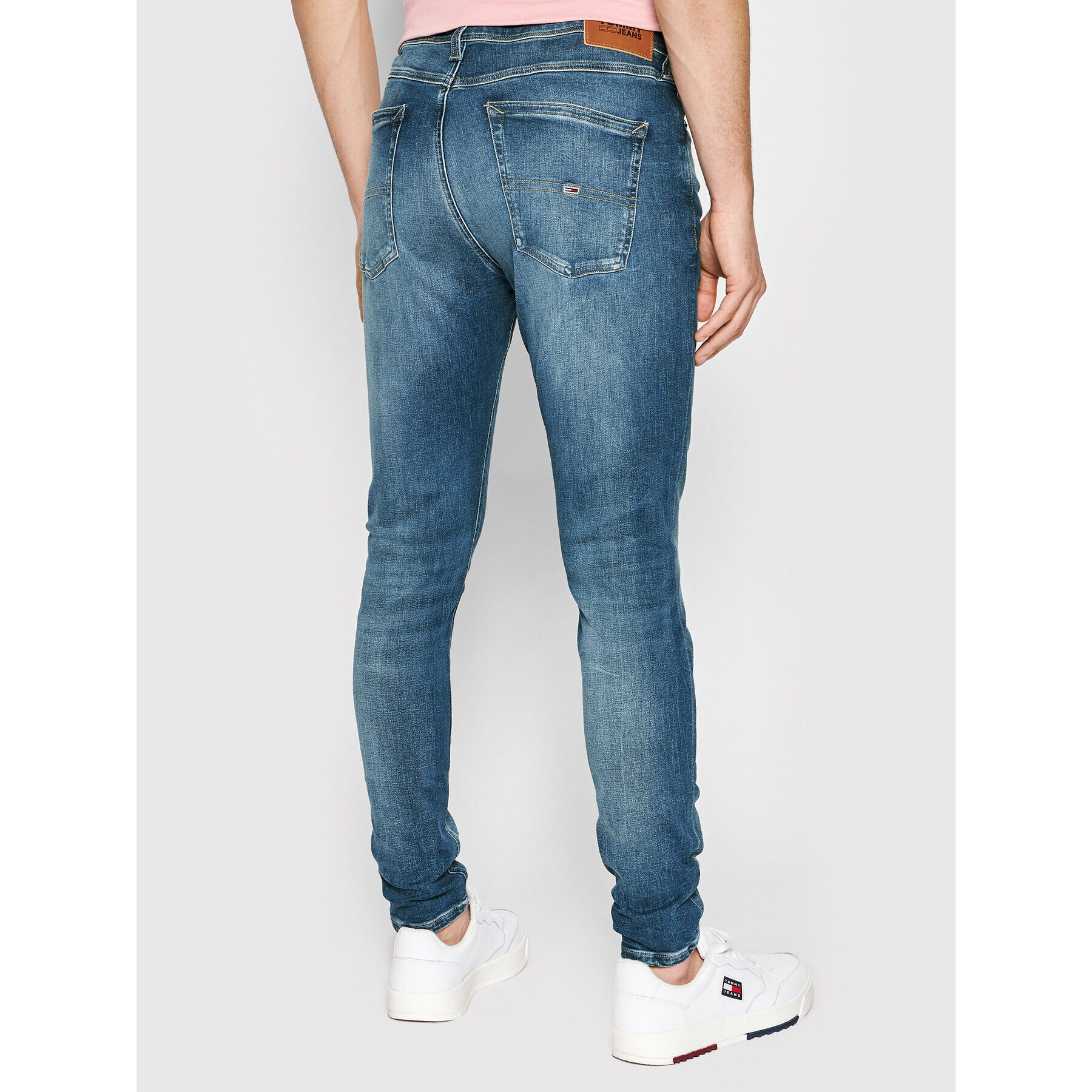 Tommy Jeans Blugi Miles DM0DM13214 Albastru Skinny Fit - Pled.ro