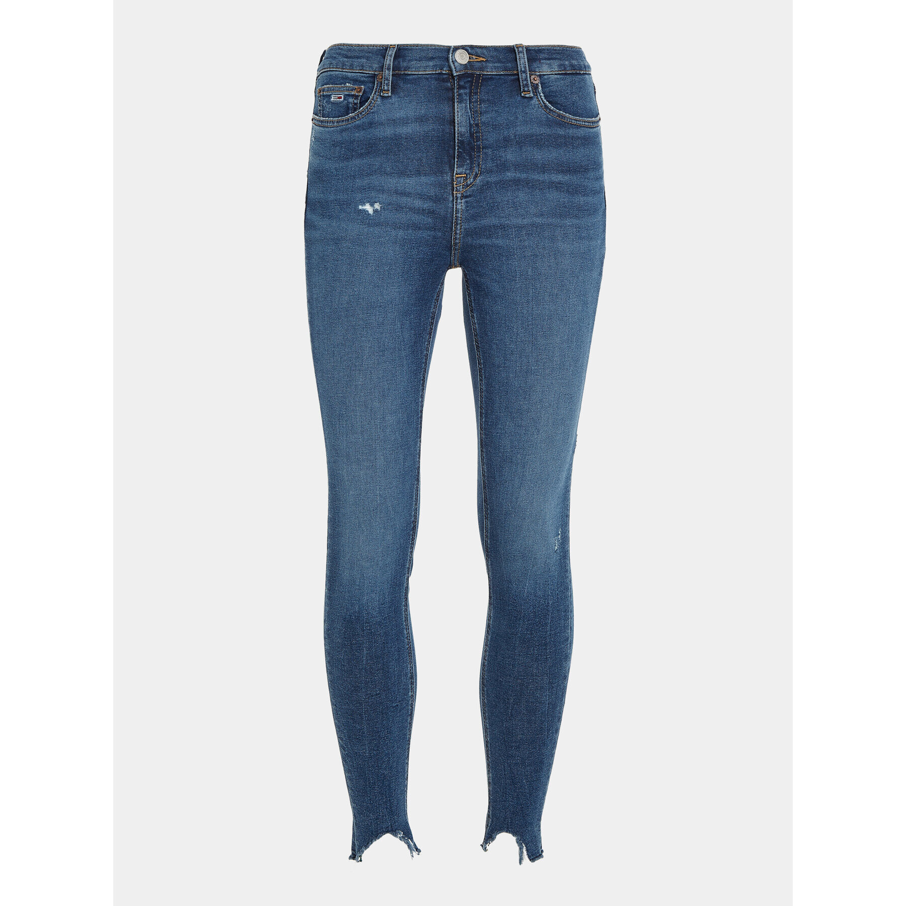 Tommy Jeans Blugi Nora DW0DW16031 Bleumarin Skinny Fit - Pled.ro