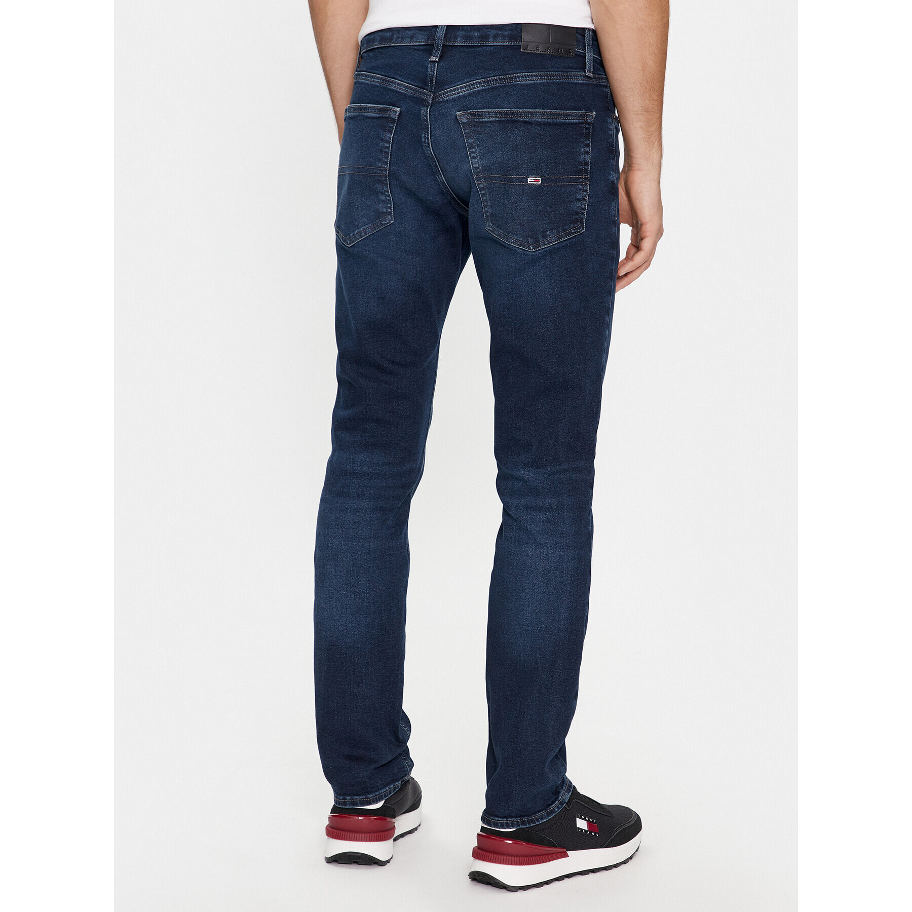 Tommy Jeans Blugi Scanton Slim Ah1267 DM0DM18136 Bleumarin Slim Fit - Pled.ro