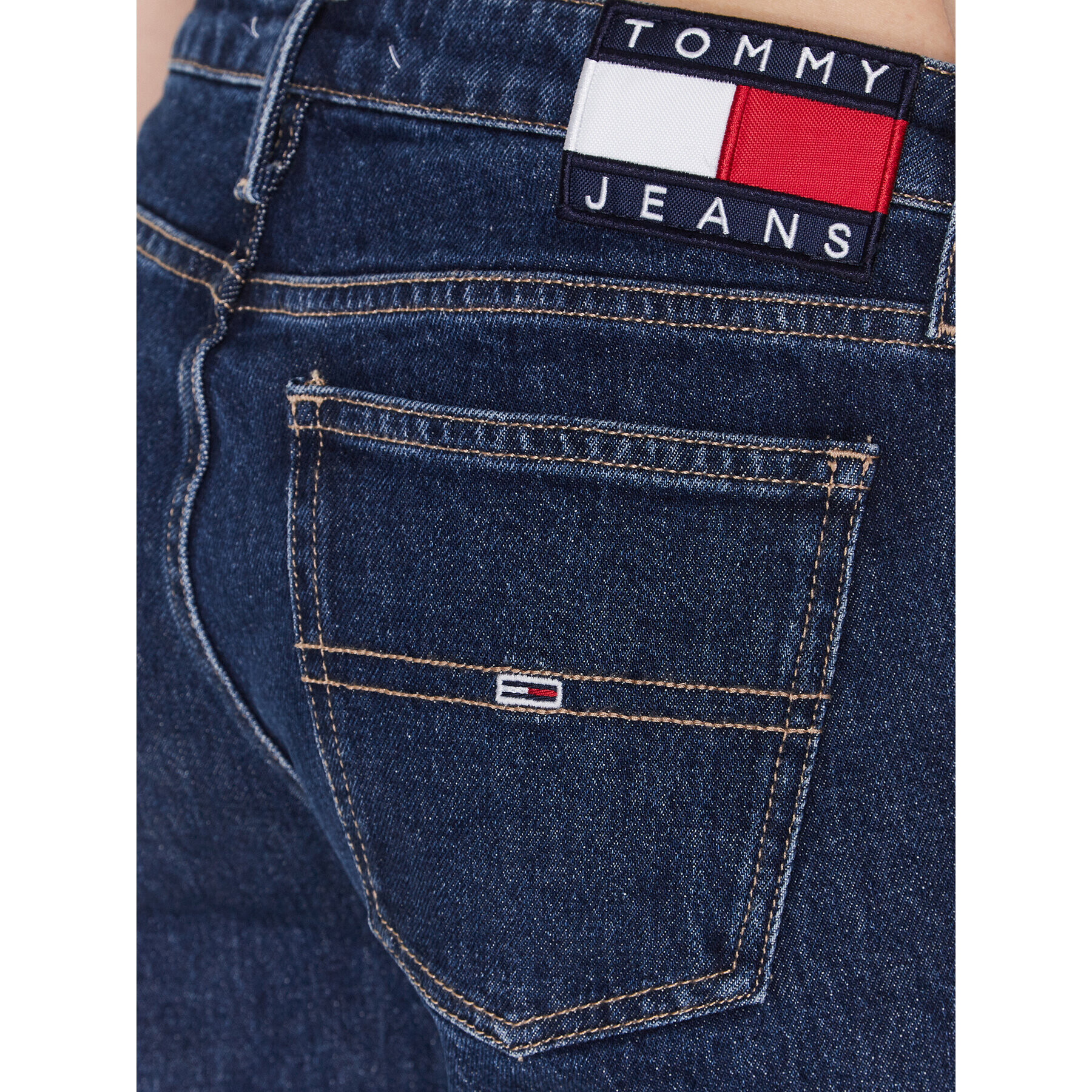 Tommy Jeans Blugi Sophie DW0DW14773 Bleumarin Flared Leg - Pled.ro