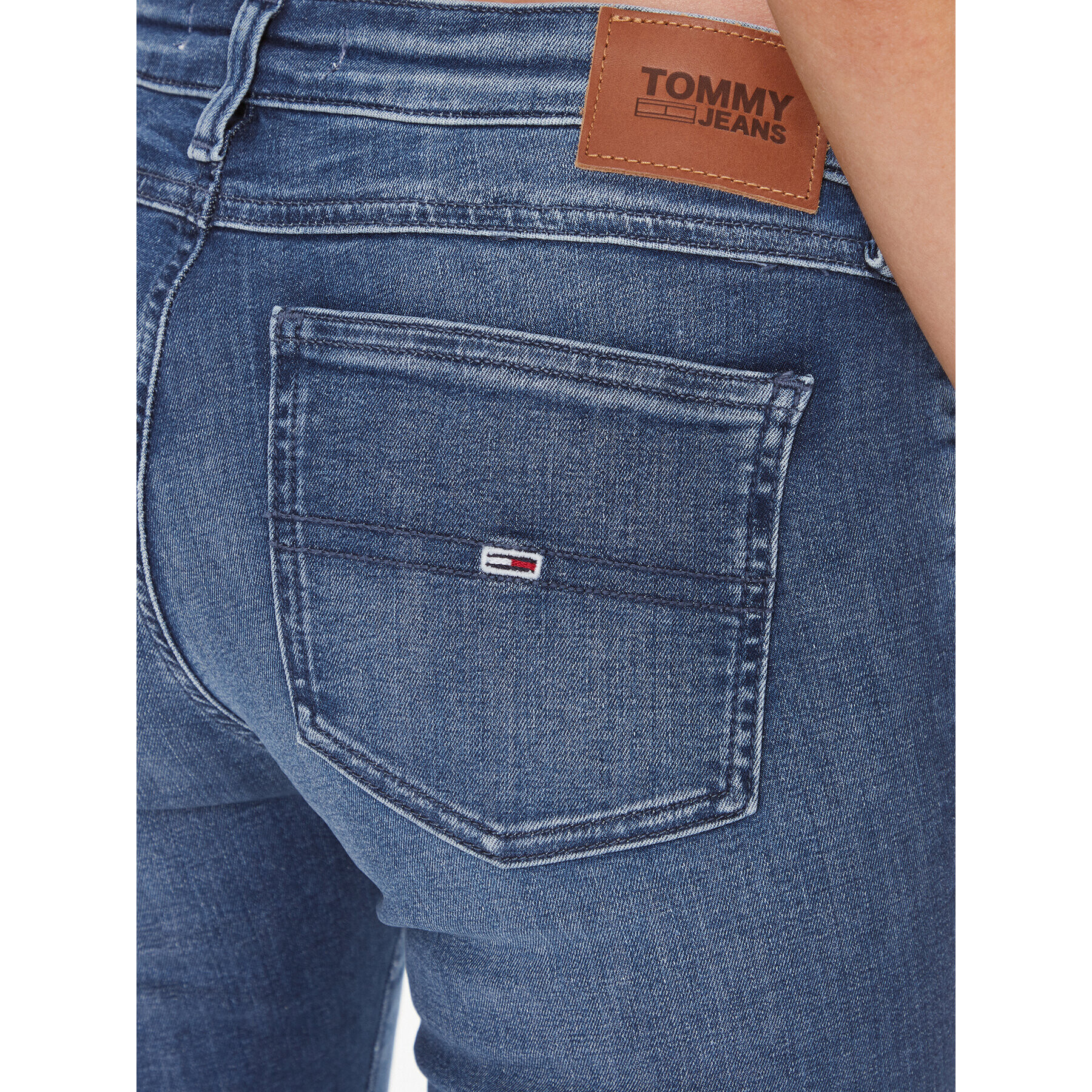 Tommy Jeans Blugi Sophie DW0DW16206 Albastru Skinny Fit - Pled.ro