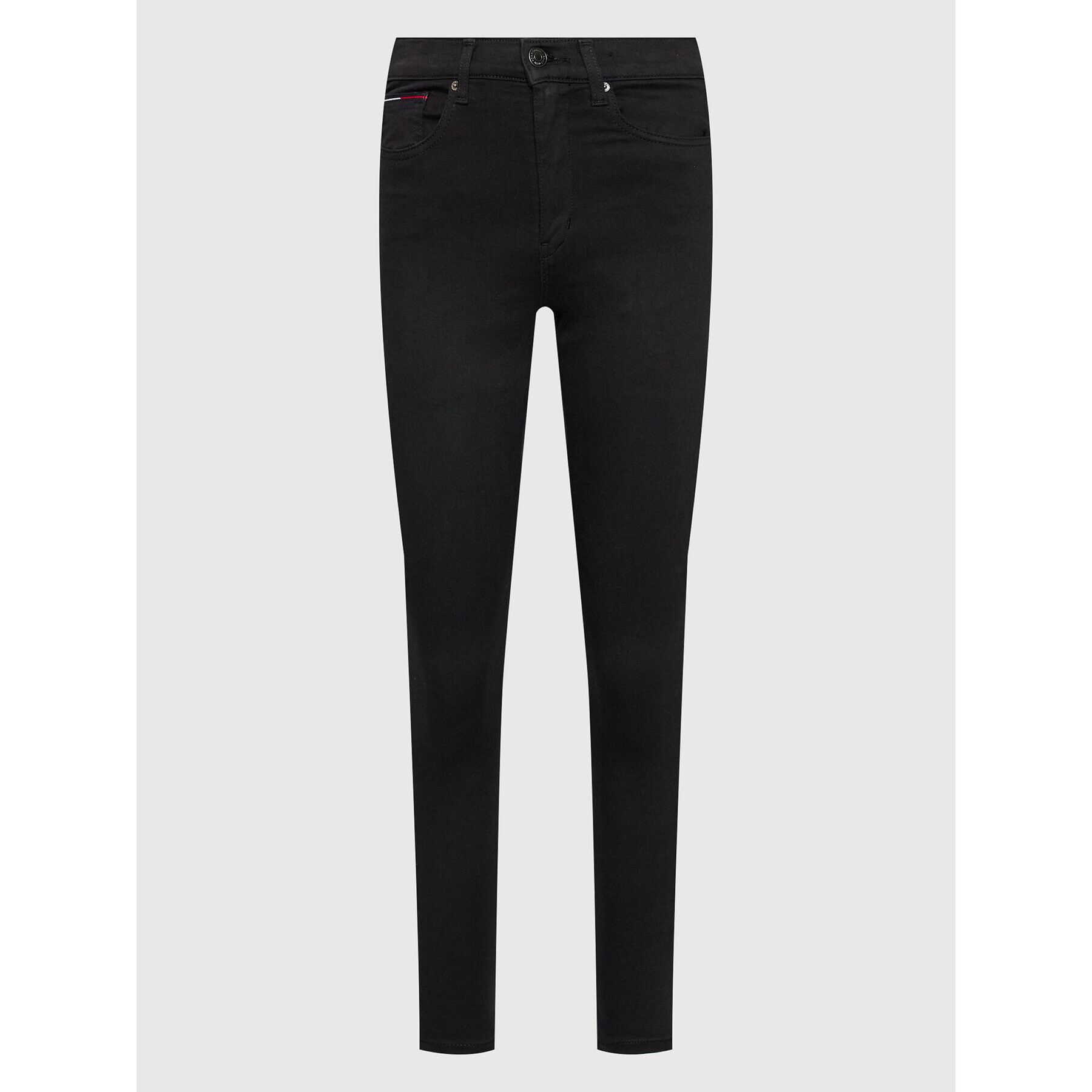 Tommy Jeans Blugi Sylvia DW0DW13388 Negru Skinny Fit - Pled.ro