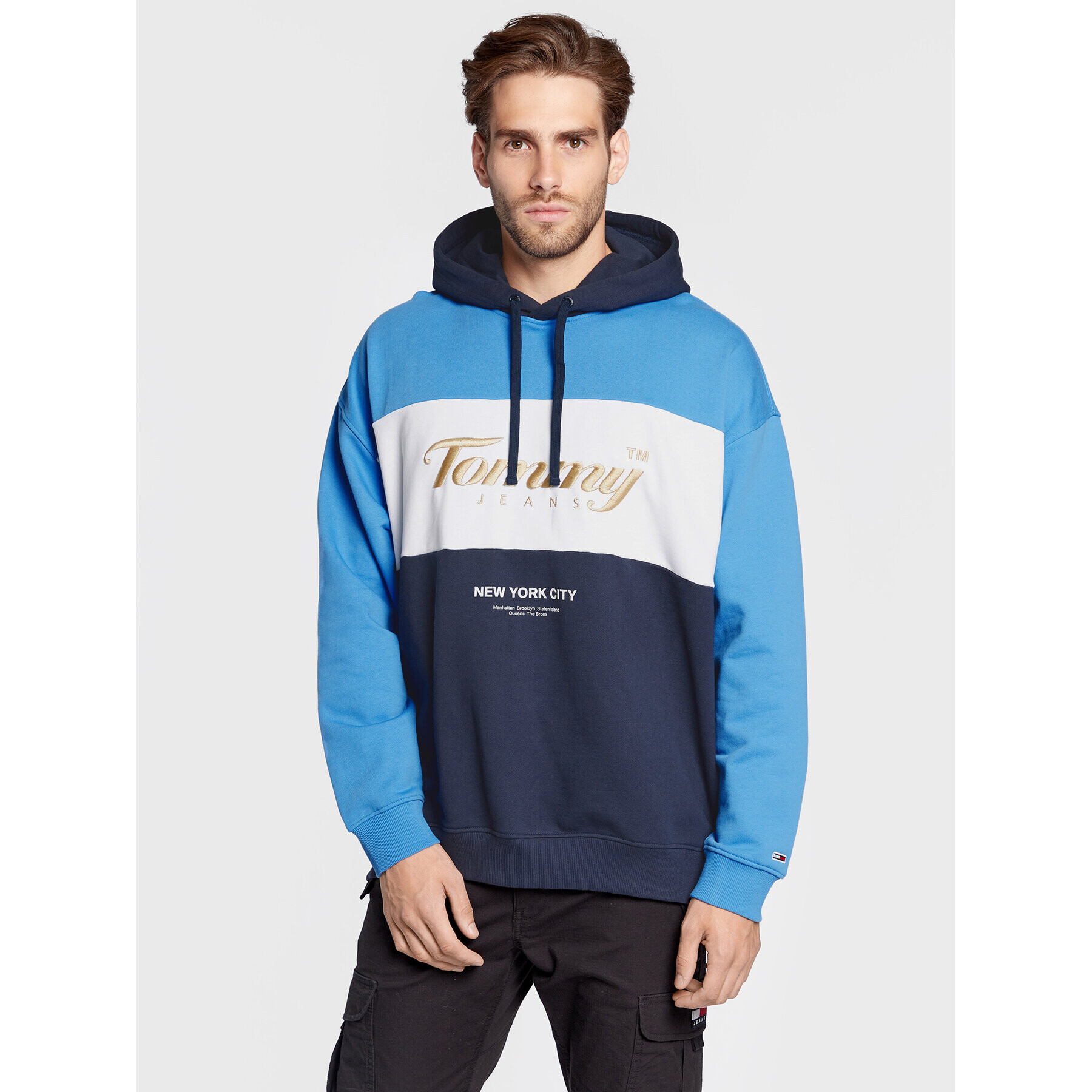 Tommy Jeans Bluză Archive DM0DM14200 Colorat Regular Fit - Pled.ro