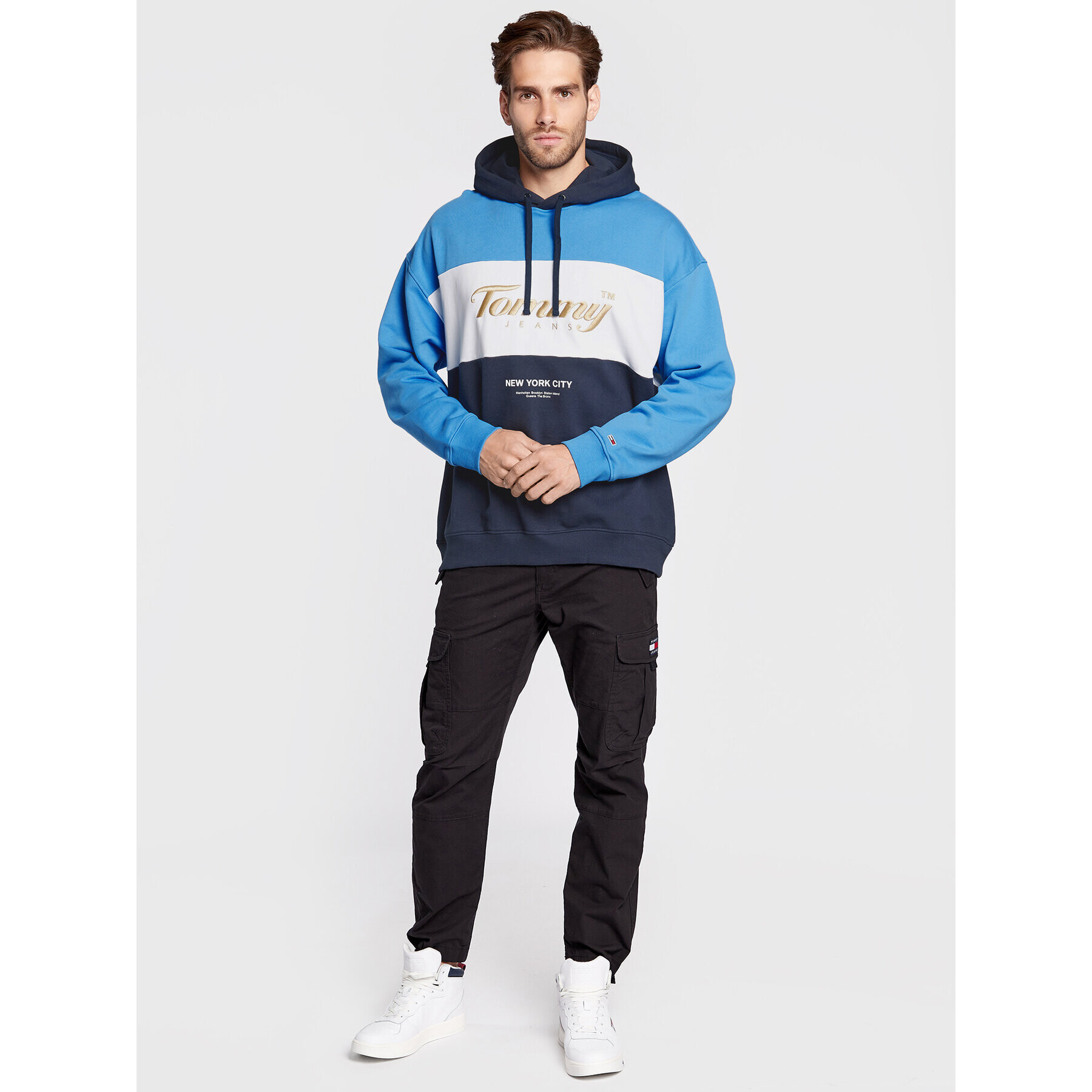 Tommy Jeans Bluză Archive DM0DM14200 Colorat Regular Fit - Pled.ro