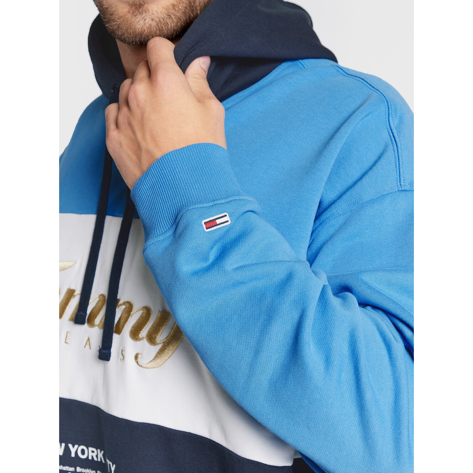 Tommy Jeans Bluză Archive DM0DM14200 Colorat Regular Fit - Pled.ro