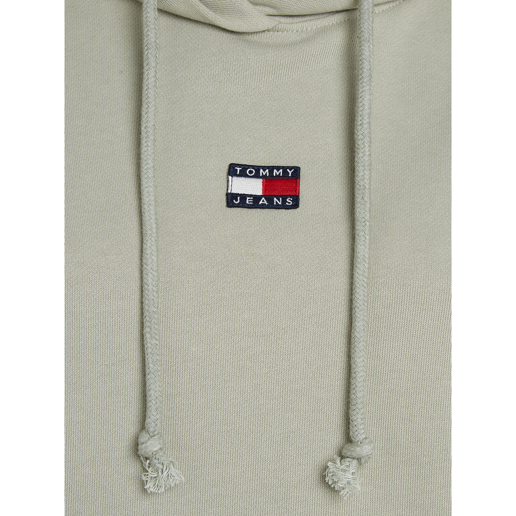 Tommy Jeans Bluză Badge DW0DW15411 Gri Relaxed Fit - Pled.ro