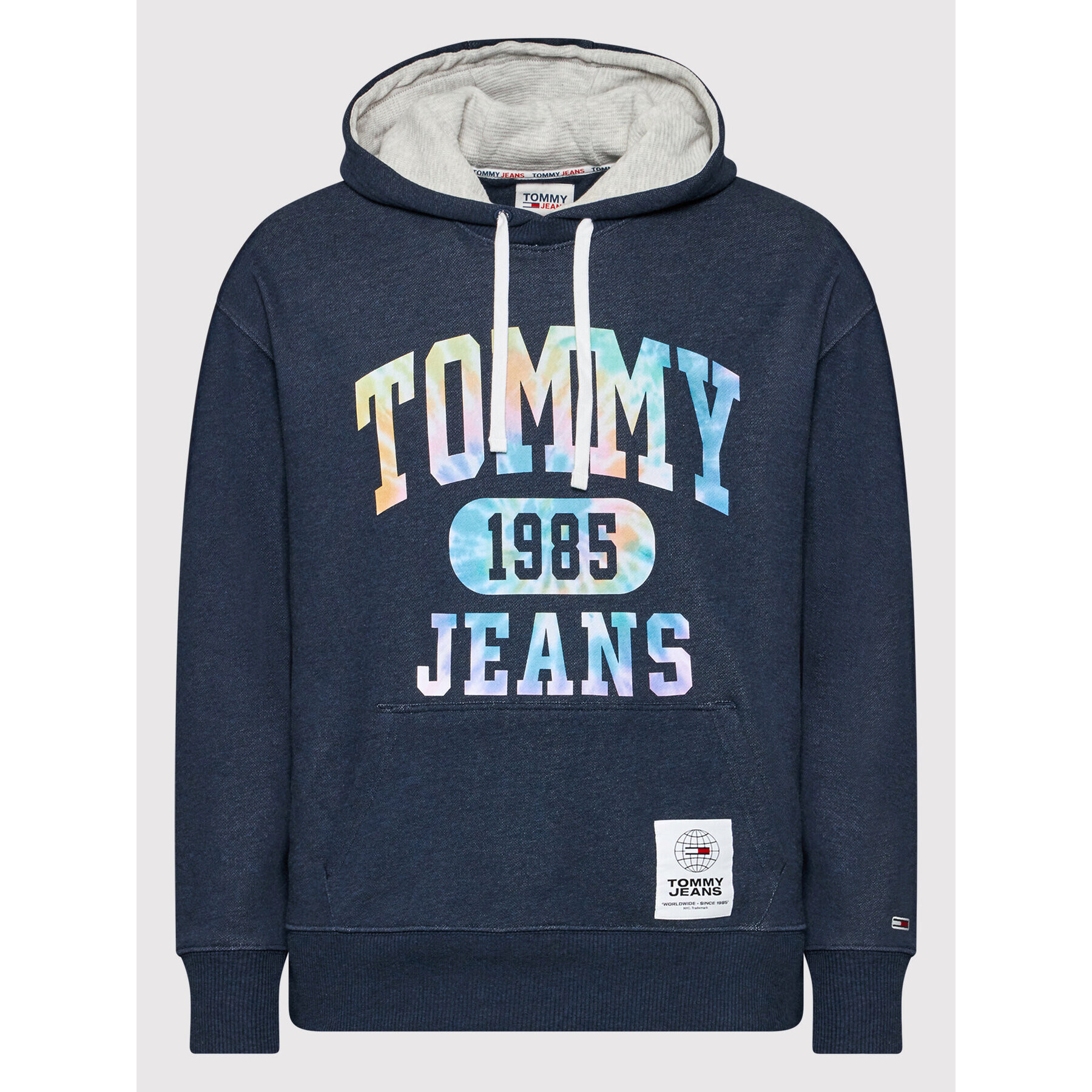 Tommy Jeans Bluză College DM0DM12350 Bleumarin Regular Fit - Pled.ro