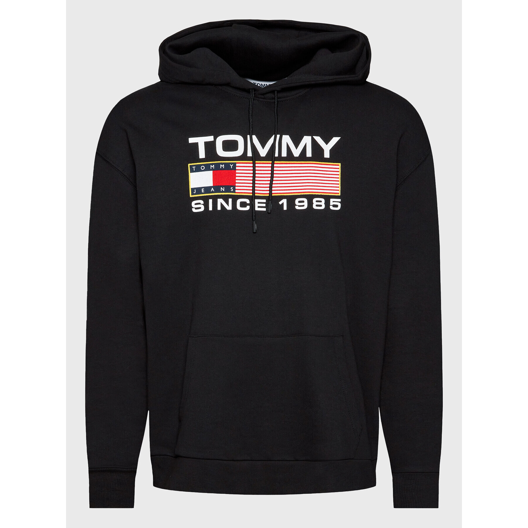 Tommy Jeans Bluză DM0DM15009 Negru Regular Fit - Pled.ro