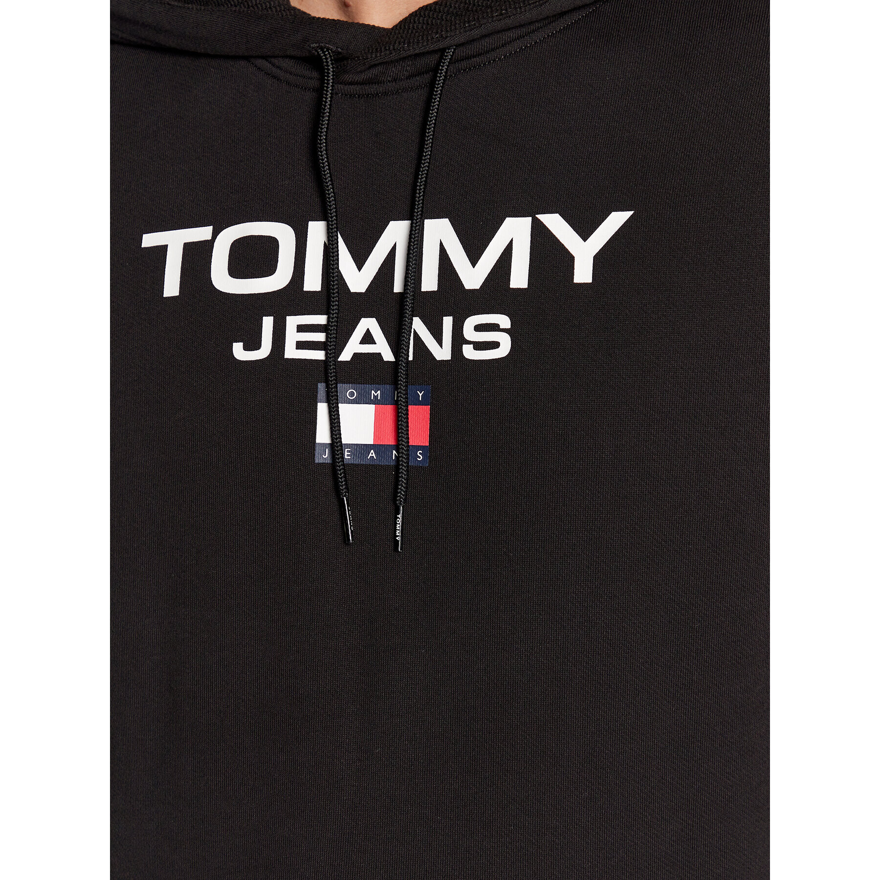 Tommy Jeans Bluză DM0DM15692 Negru Regular Fit - Pled.ro