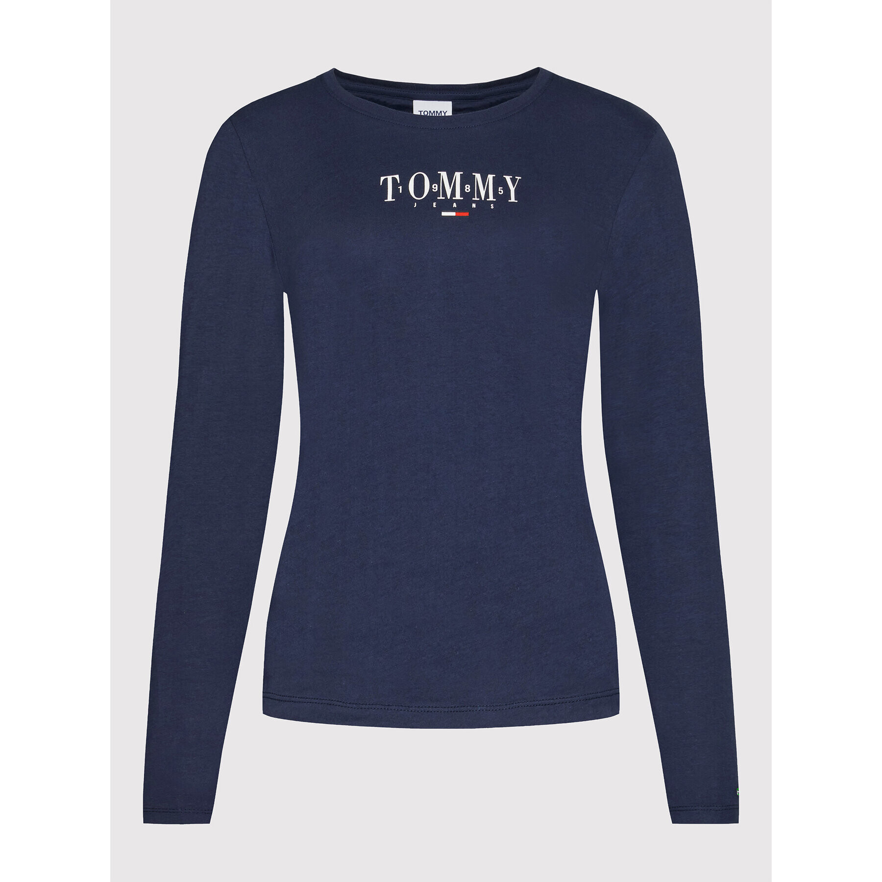 Tommy Jeans Bluză DW0DW12831 Bleumarin Regular Fit - Pled.ro