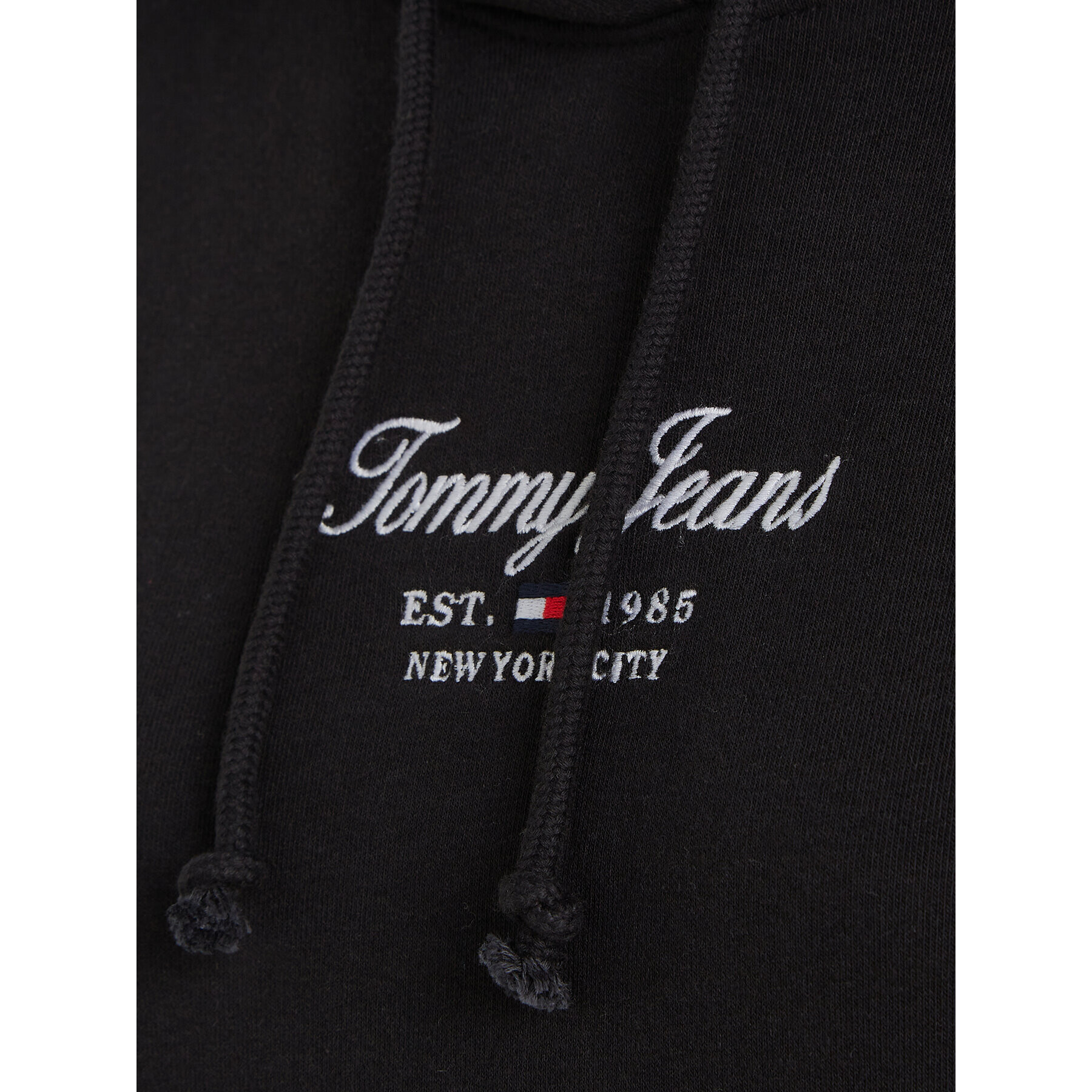 Tommy Jeans Bluză Essential Logo 2+ DW0DW16406 Negru Boxy Fit - Pled.ro