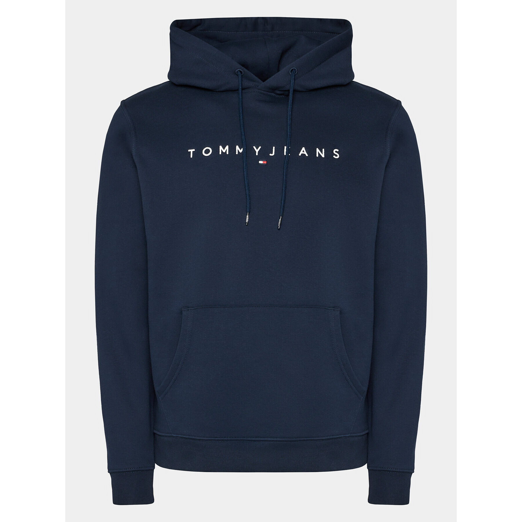 Tommy Jeans Bluză Linear Logo DM0DM17985 Bleumarin Regular Fit - Pled.ro