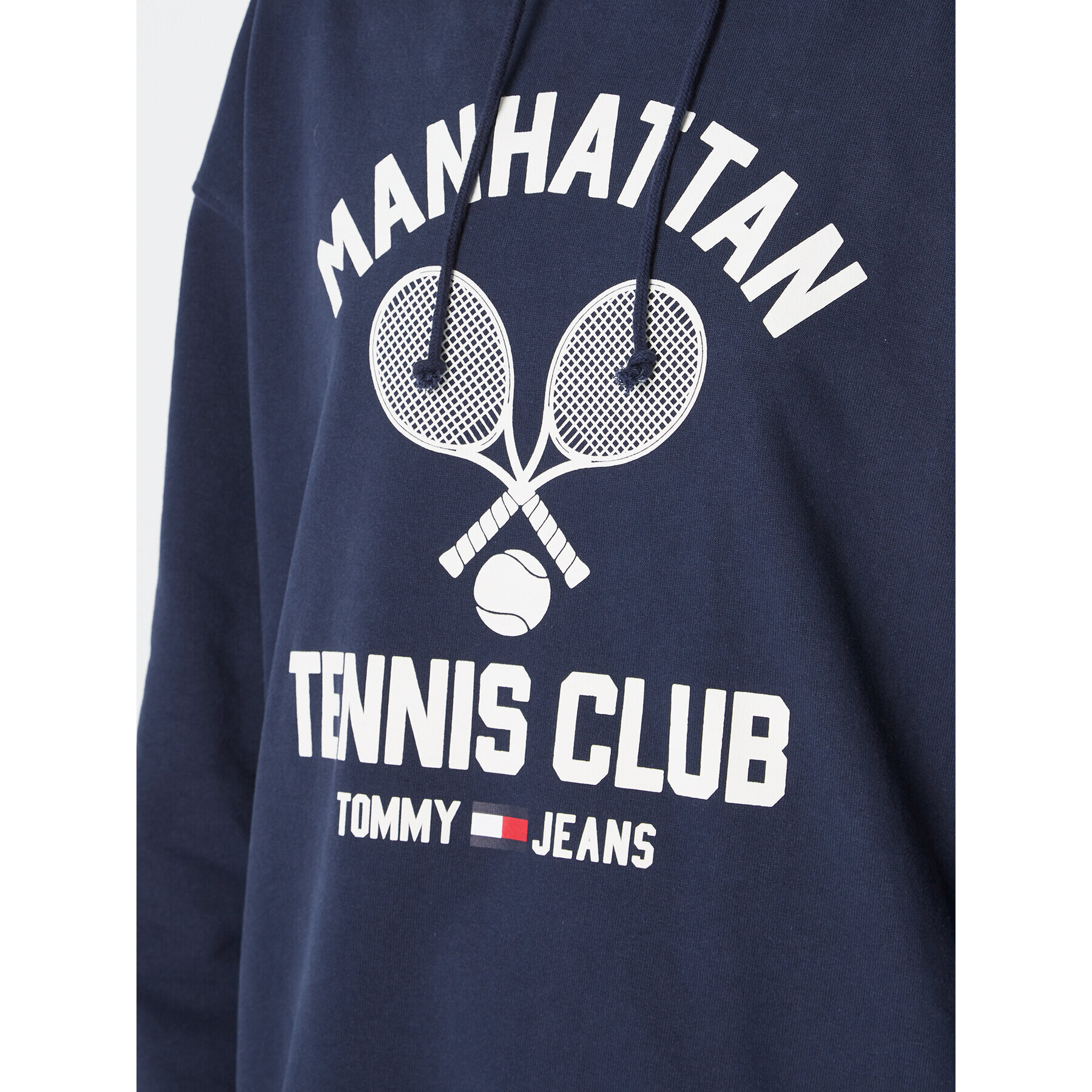 Tommy Jeans Bluză Tennis Club DW0DW14600 Bleumarin Relaxed Fit - Pled.ro