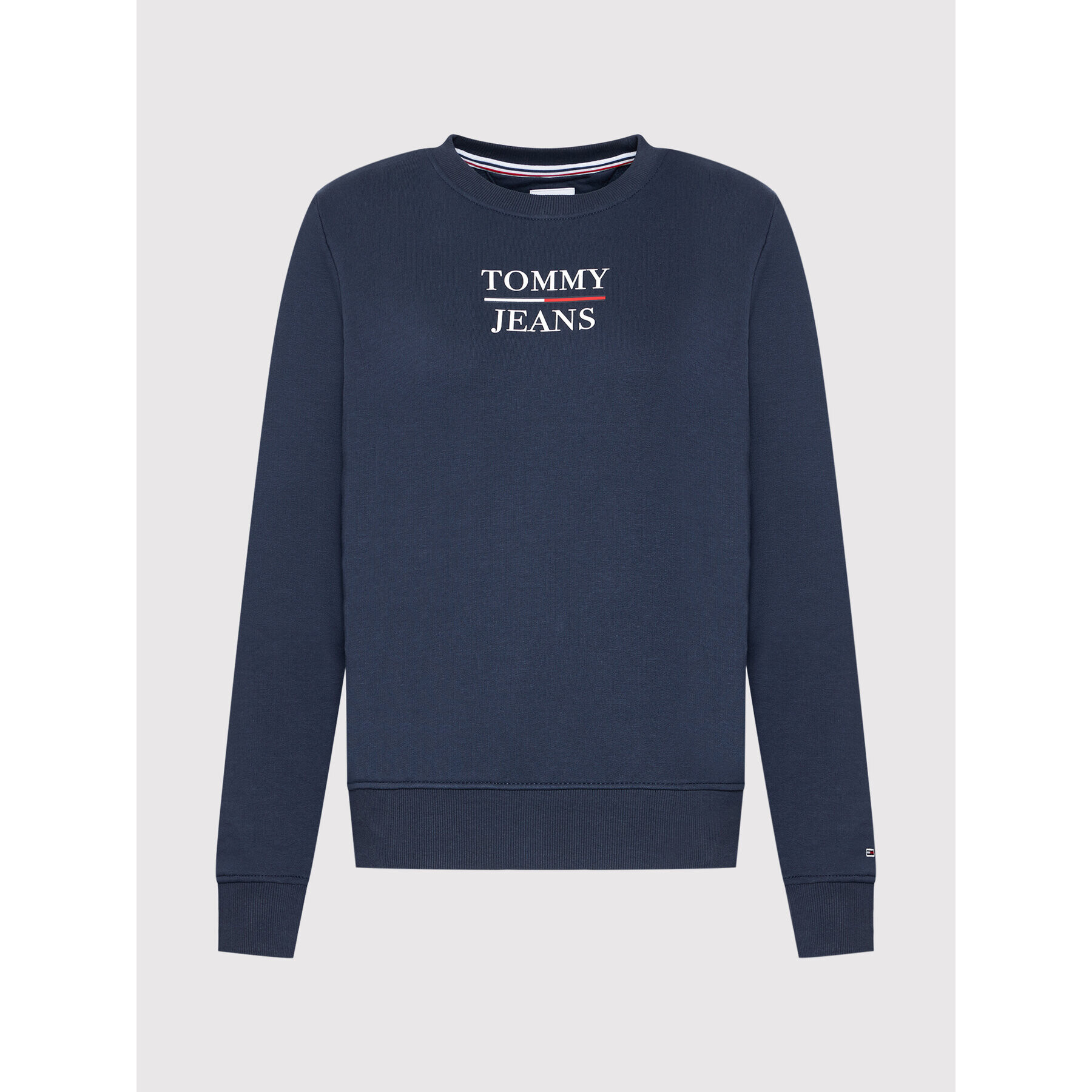 Tommy Jeans Bluză Terry lLogo DW0DW09663 Bleumarin Regular Fit - Pled.ro