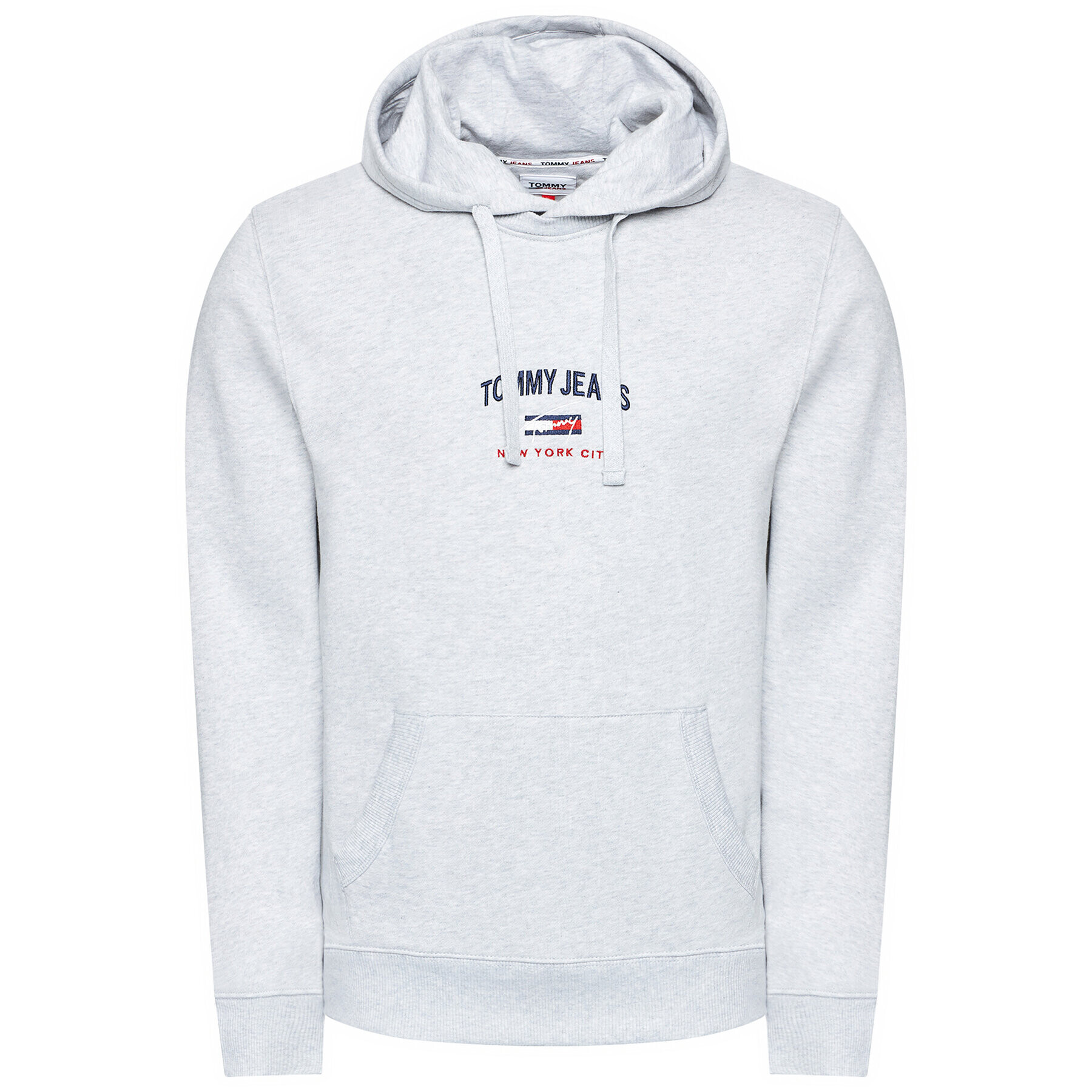 Tommy Jeans Bluză Timeless DM0DM10208 Gri Regular Fit - Pled.ro