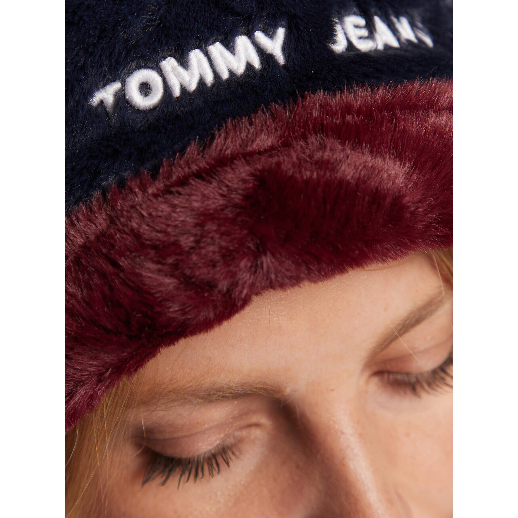 Tommy Jeans Bucket Hat AW0AW12687 Bleumarin - Pled.ro