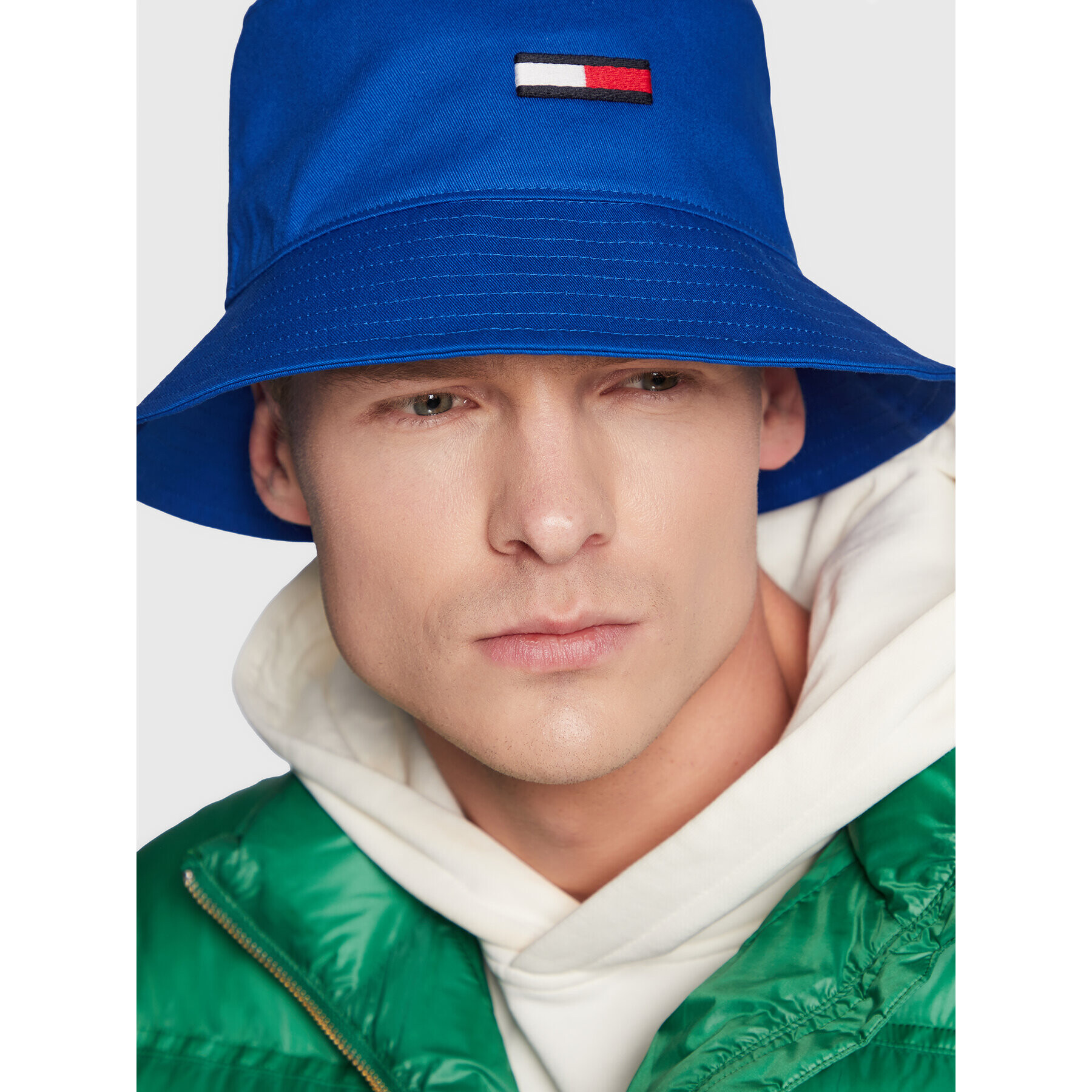 Tommy Jeans Bucket Hat Flag Bucket AM0AM08495 Albastru - Pled.ro