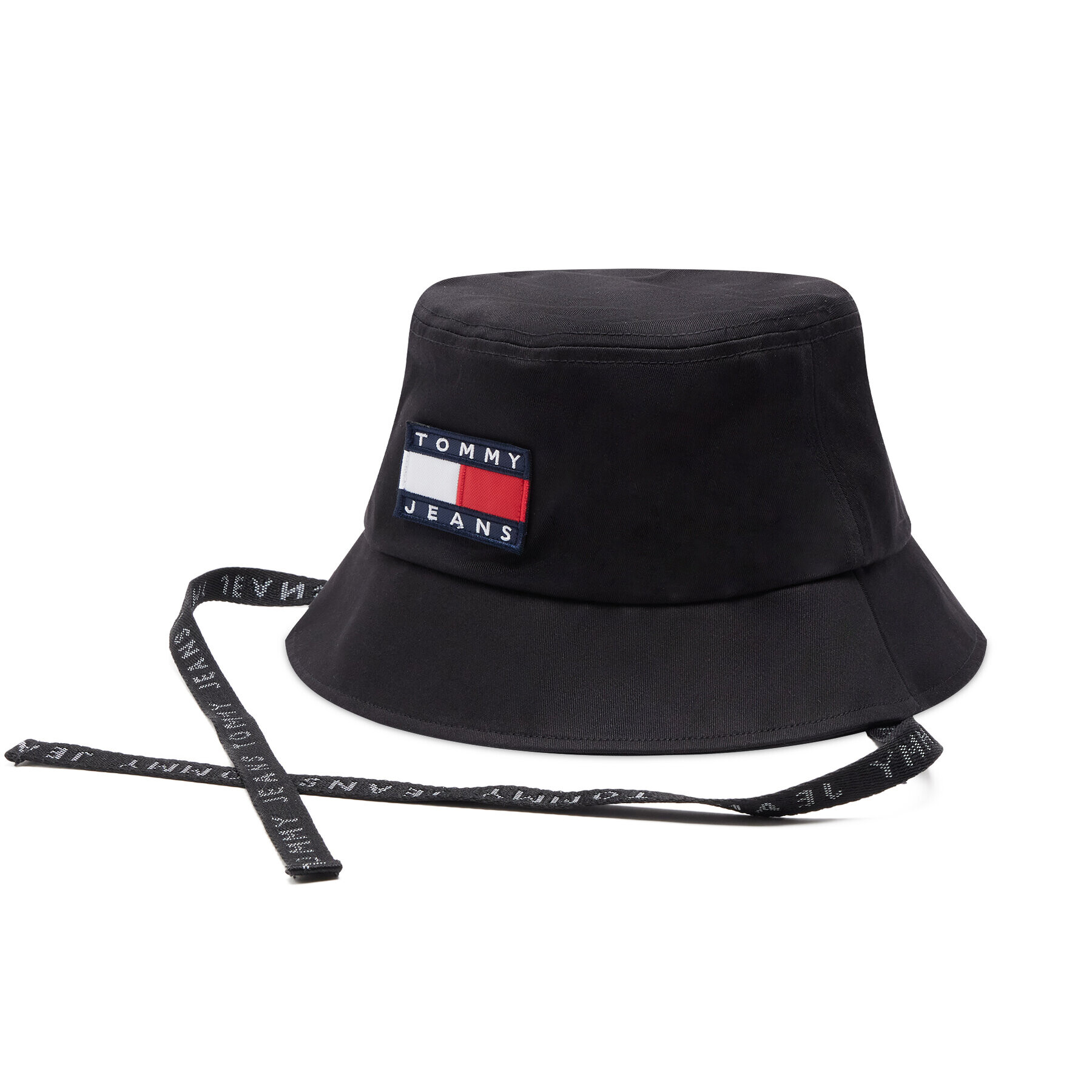 Tommy Jeans Bucket Hat Heritage Stadium AM0AM11015 Negru - Pled.ro