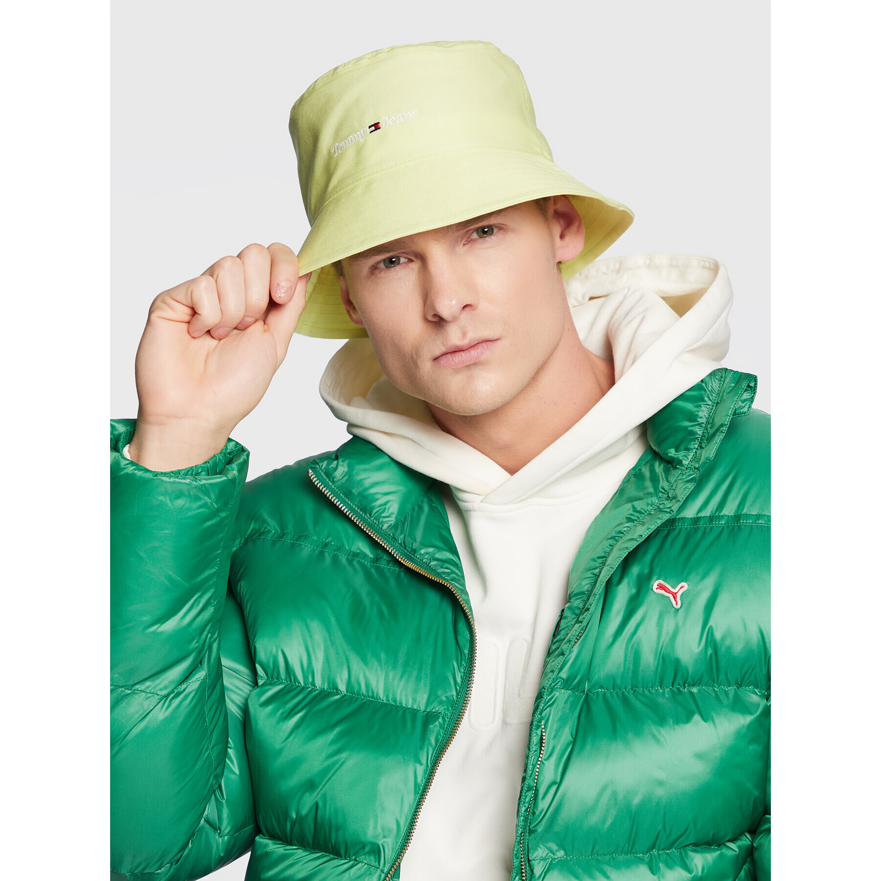 Tommy Jeans Bucket Hat Sport Bucket AW0AW14597 Galben - Pled.ro