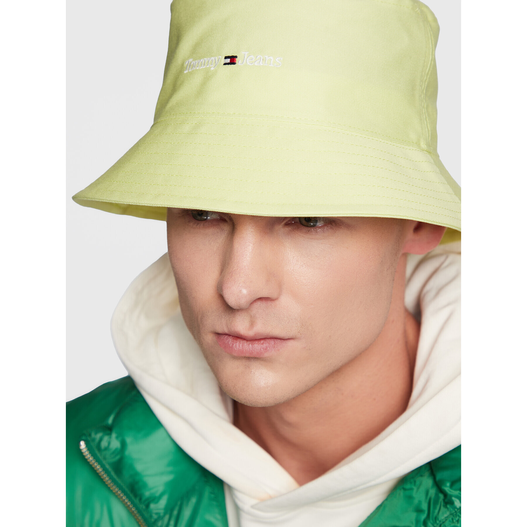 Tommy Jeans Bucket Hat Sport Bucket AW0AW14597 Galben - Pled.ro