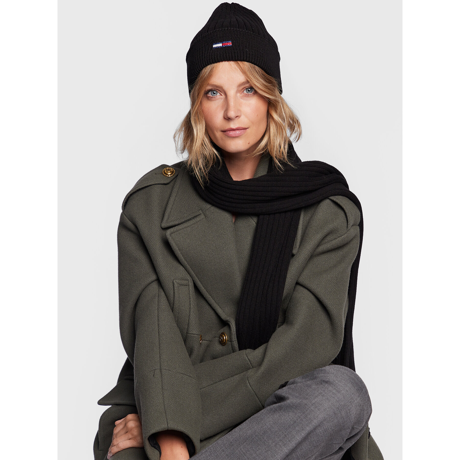 Tommy Jeans Căciulă AW0AW12628 Negru - Pled.ro