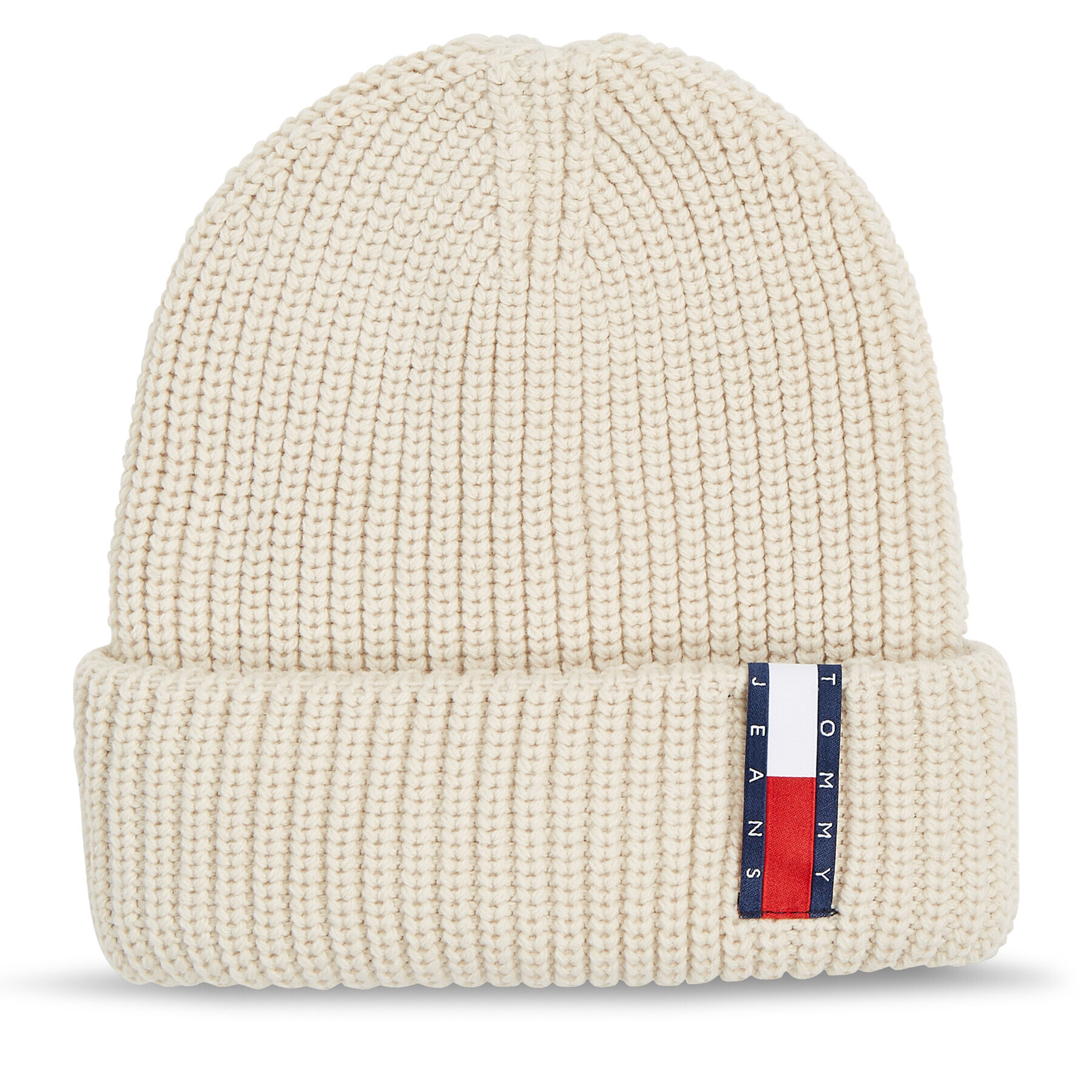 Tommy Jeans Căciulă Im Tju Unisex Beanie AU0AU01808 Bej - Pled.ro