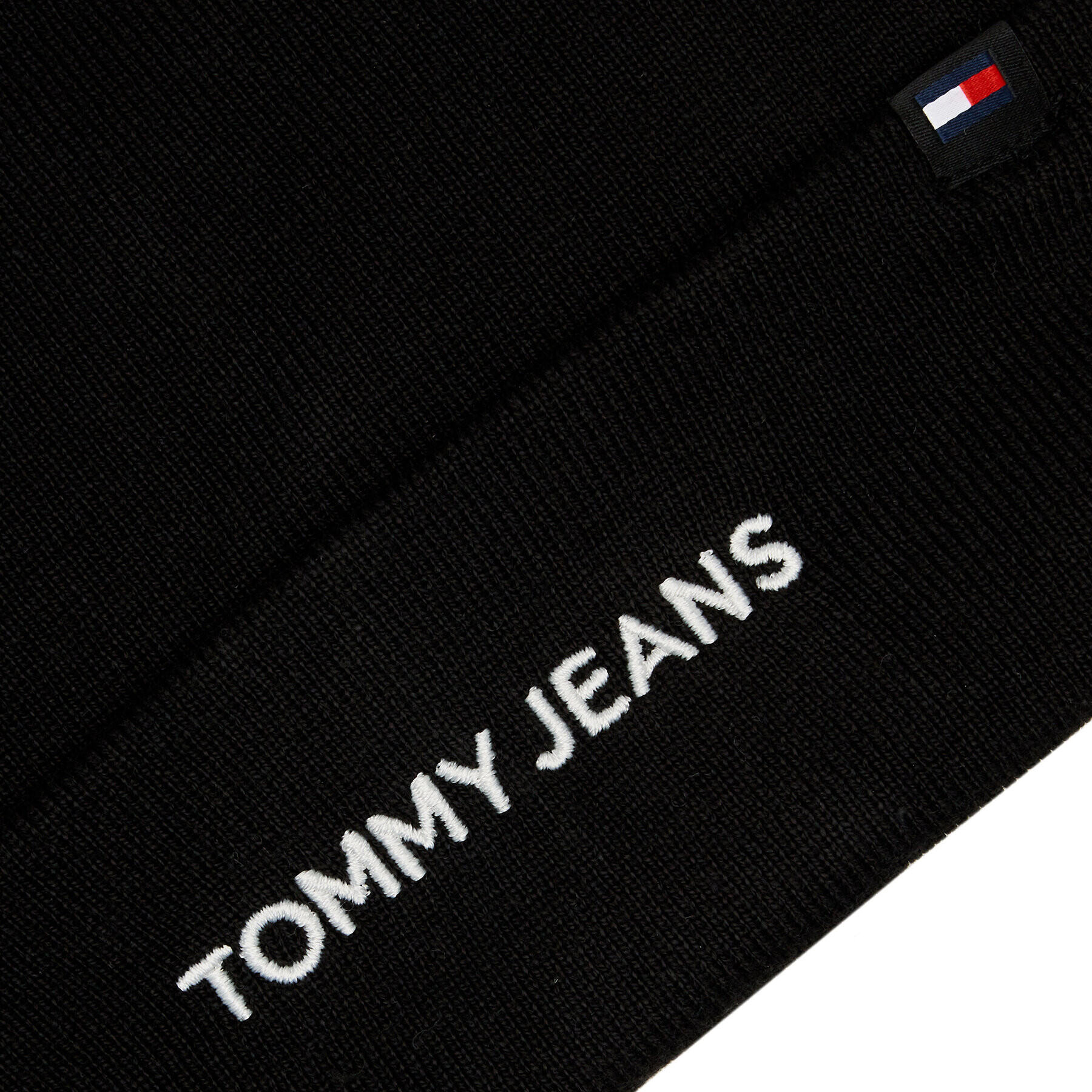 Tommy Jeans Căciulă Linear Logo AM0AM12025 Negru - Pled.ro