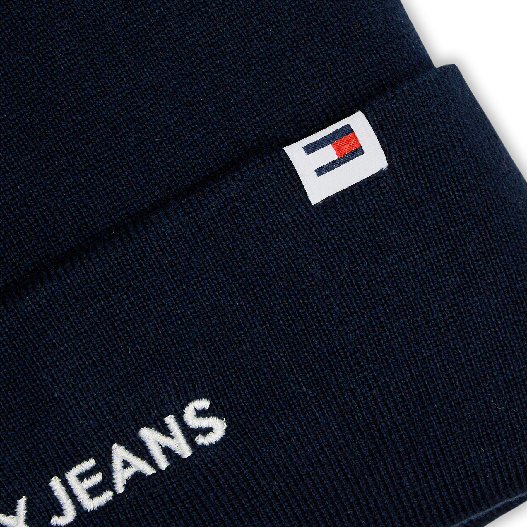 Tommy Jeans Căciulă Linear Logo AW0AW15843 Bleumarin - Pled.ro