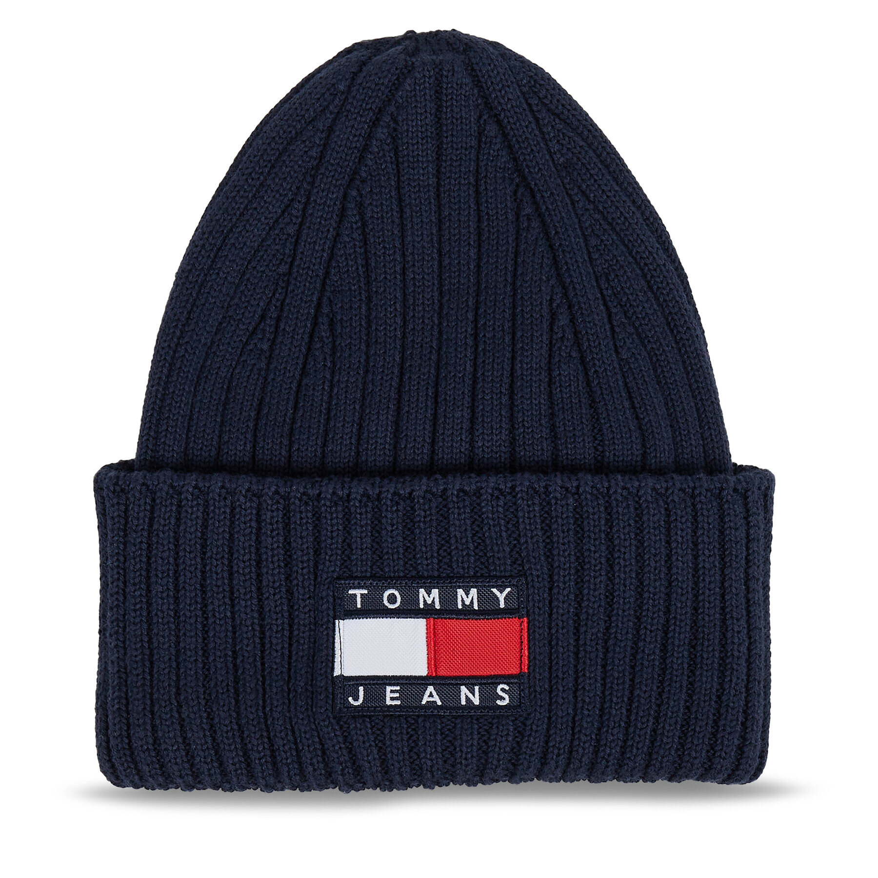 Tommy Jeans Căciulă Tjm Heritage Archive Beanie AM0AM11689 Bleumarin - Pled.ro