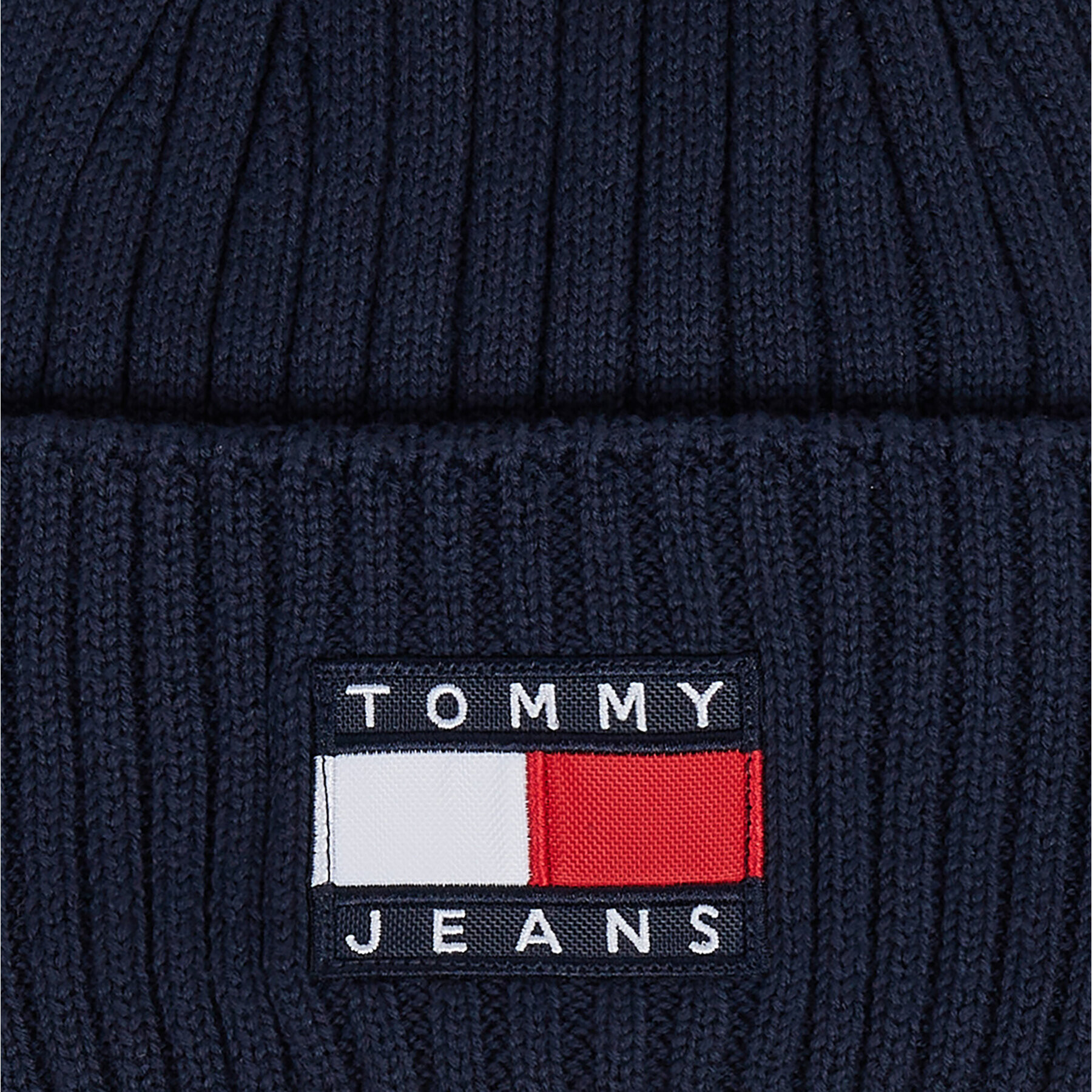 Tommy Jeans Căciulă Tjm Heritage Archive Beanie AM0AM11689 Bleumarin - Pled.ro