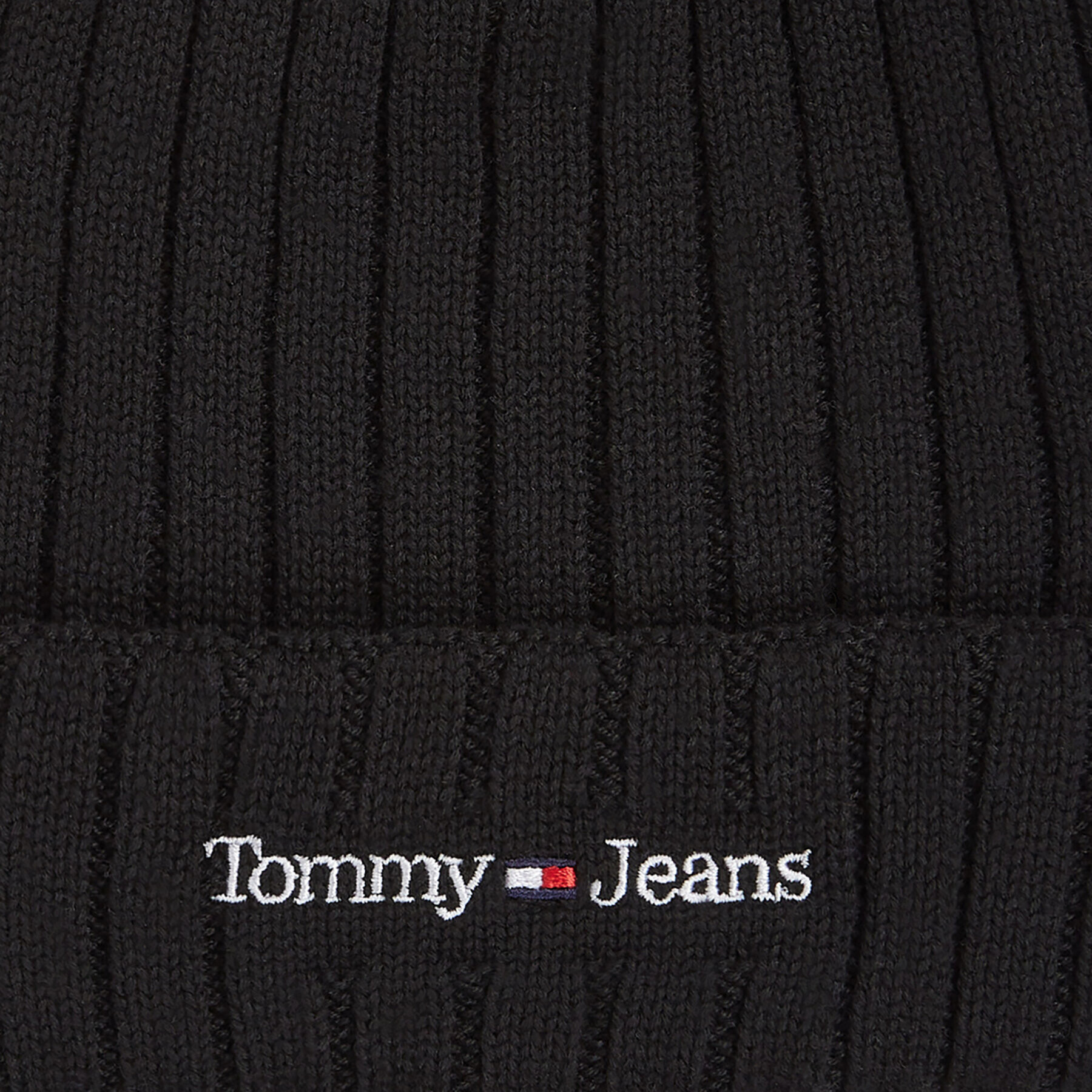 Tommy Jeans Căciulă Tjm Sport Elevated Long Beanie AM0AM11678 Negru - Pled.ro