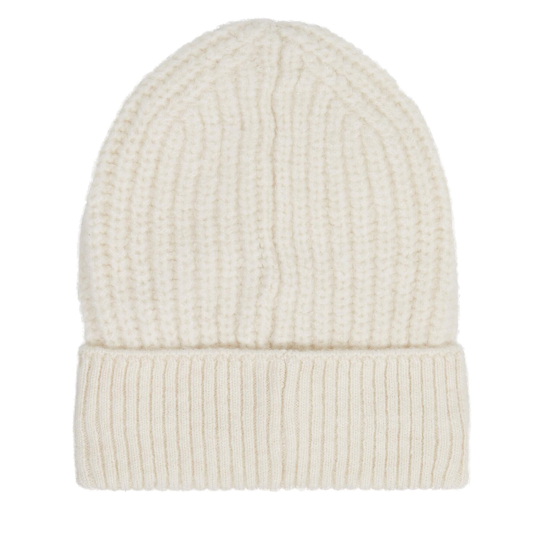 Tommy Jeans Căciulă Tjw Cosy Knit Beanie AW0AW15462 Écru - Pled.ro