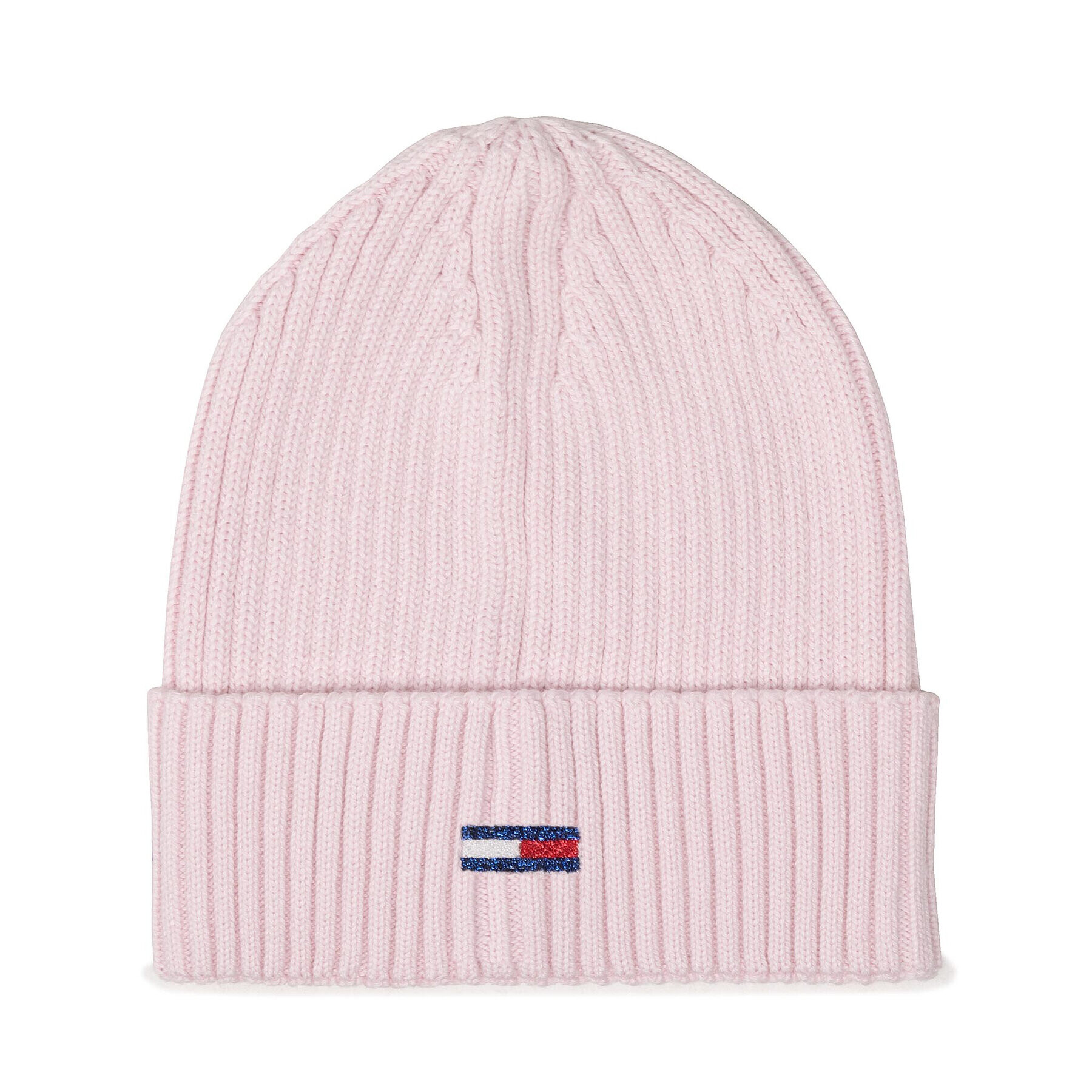 Tommy Jeans Căciulă Tjw Ess Flag Beanie AW0AW10705 Roz - Pled.ro