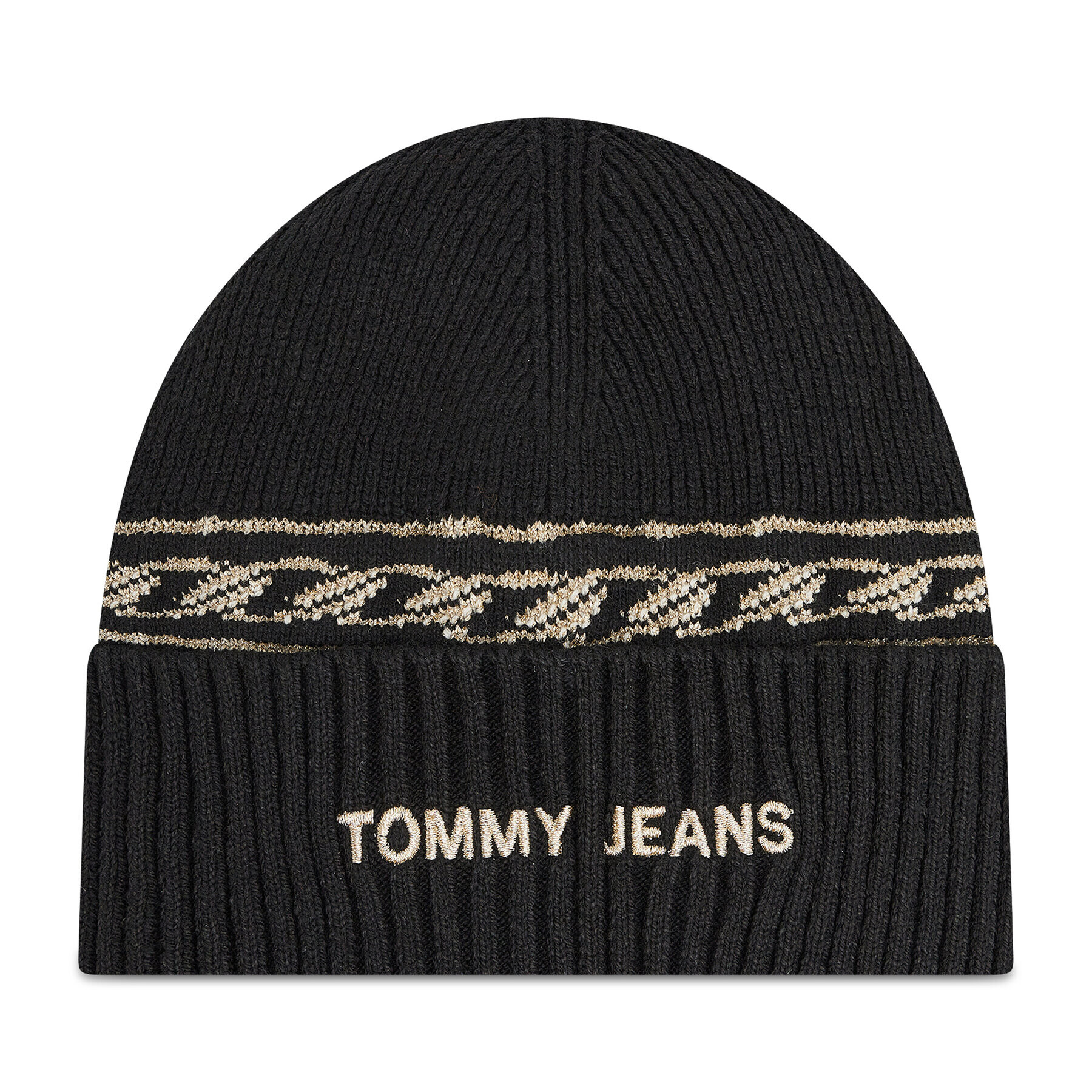 Tommy Jeans Căciulă Tjw Femme Beanie AW0AW10710 Negru - Pled.ro