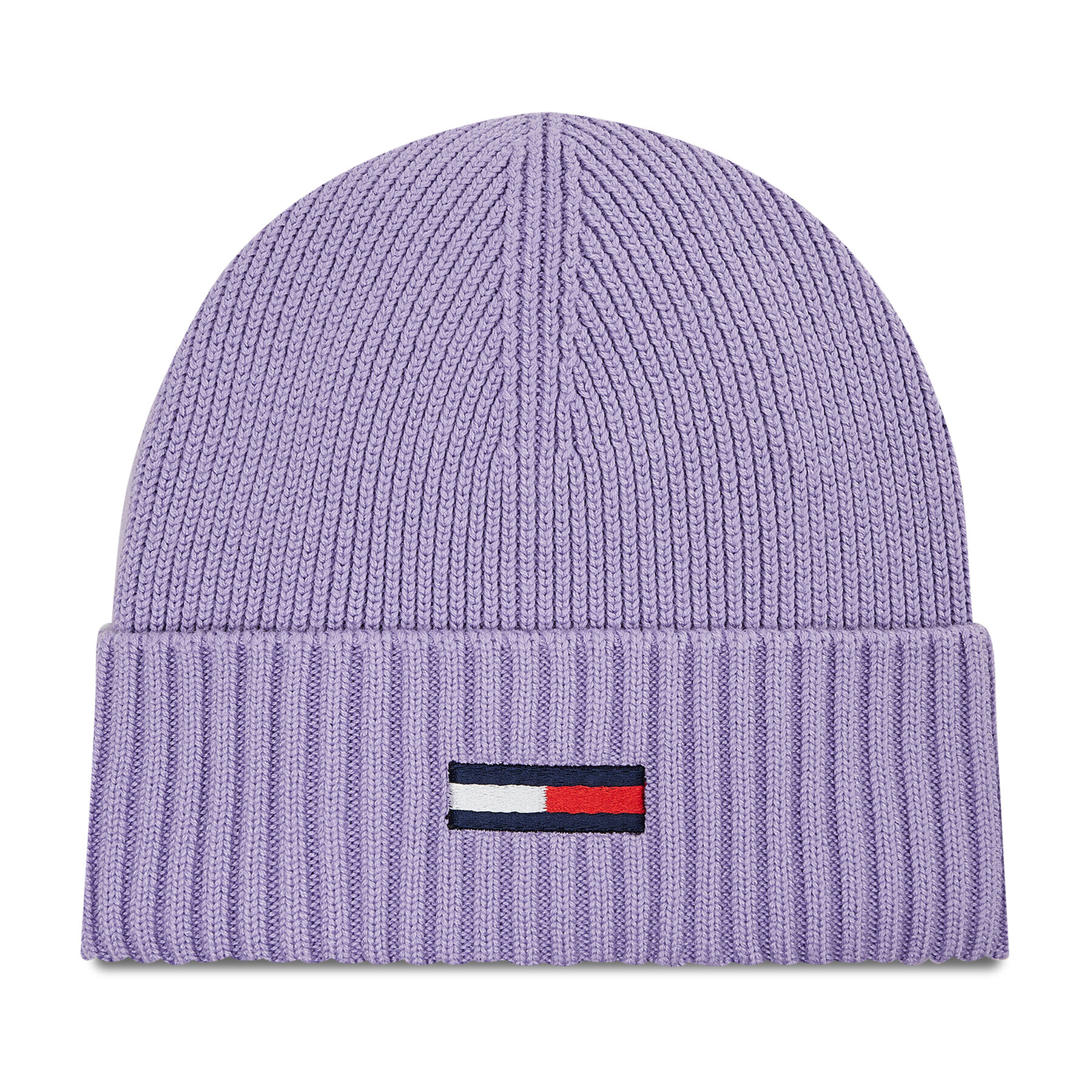 Tommy Jeans Căciulă Tjw Flag Beanie AW0AW10883 Violet - Pled.ro