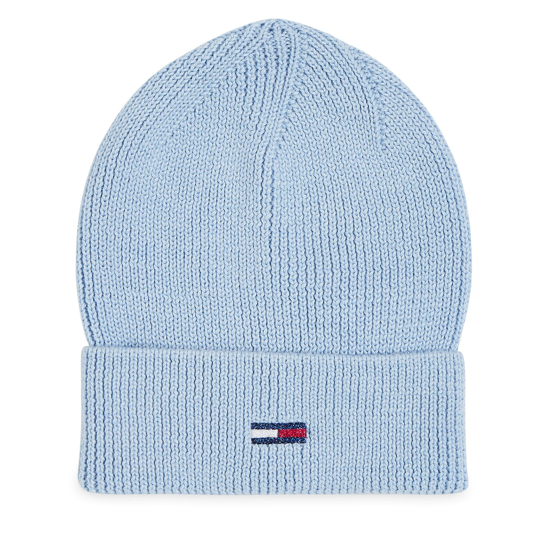 Tommy Jeans Căciulă Tjw Flag Beanie AW0AW15474 Albastru - Pled.ro