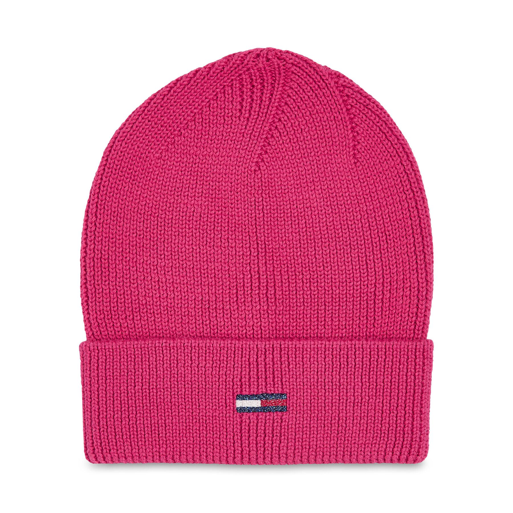 Tommy Jeans Căciulă Tjw Flag Beanie AW0AW15474 Roz - Pled.ro