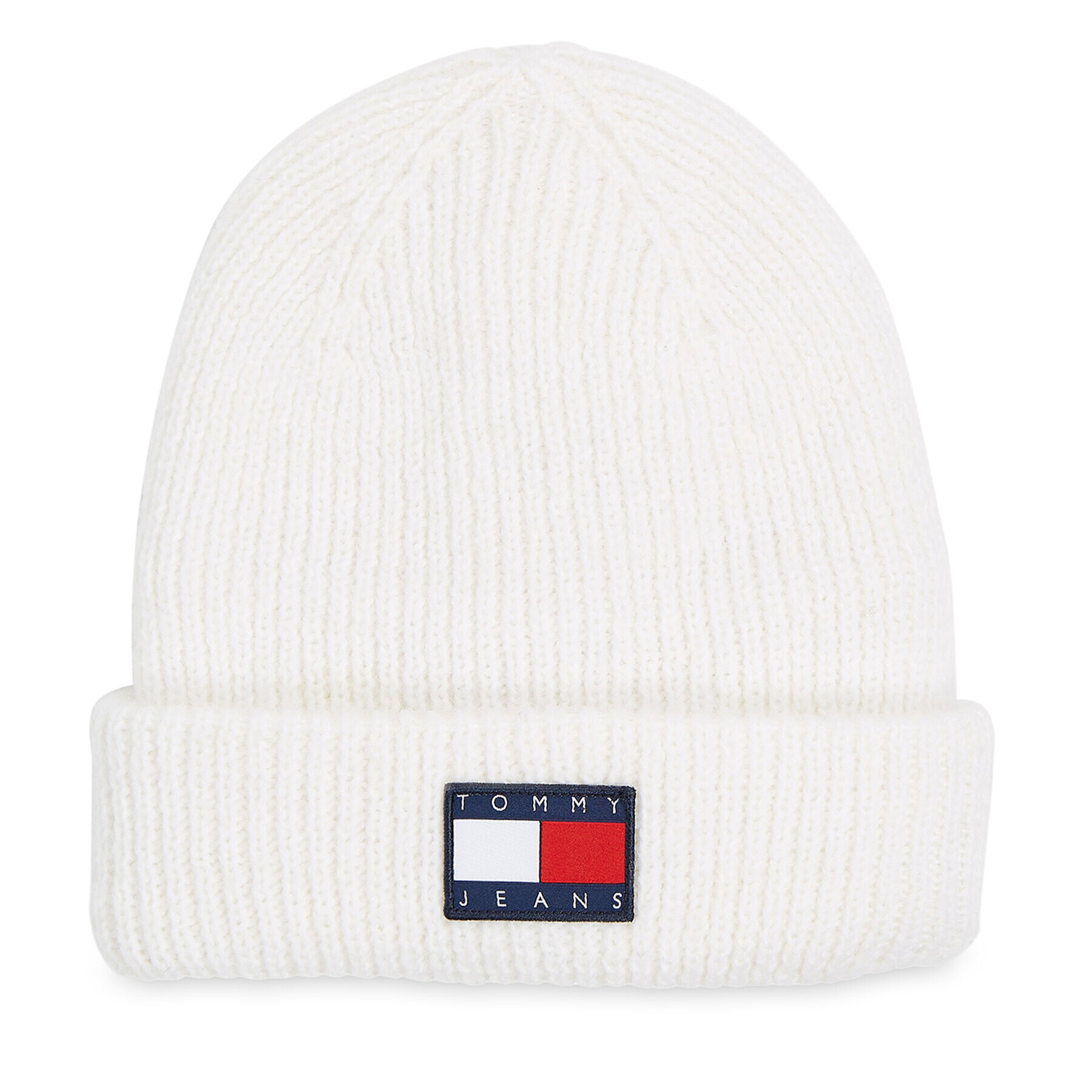 Tommy Jeans Căciulă Tjw Soft Ready Beanie AW0AW15464 Écru - Pled.ro